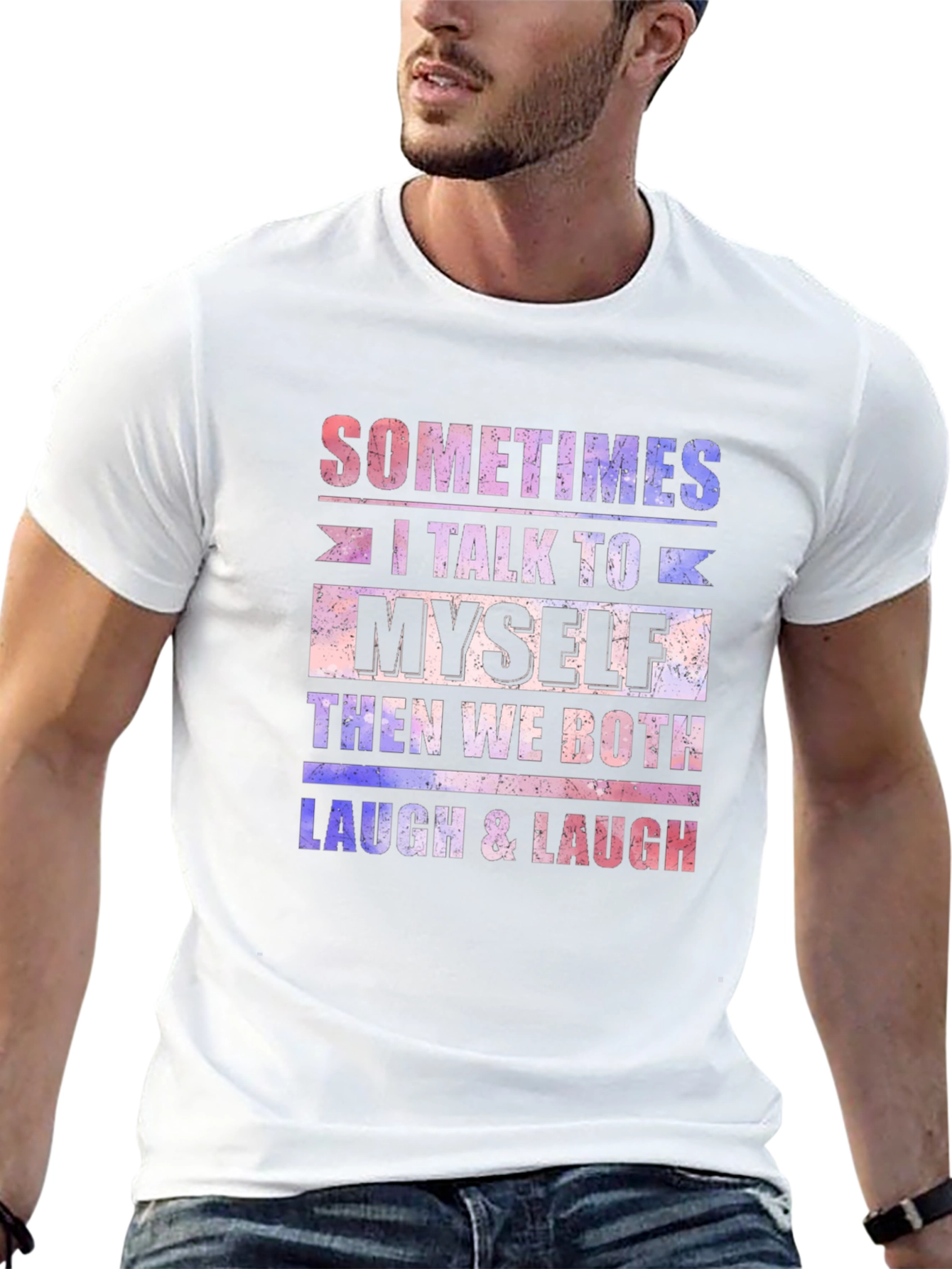 Funny I Talk to Myself Graphic Tee