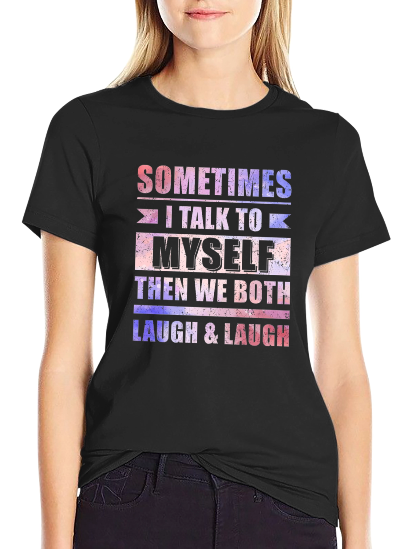 Funny I Talk to Myself Graphic Tee
