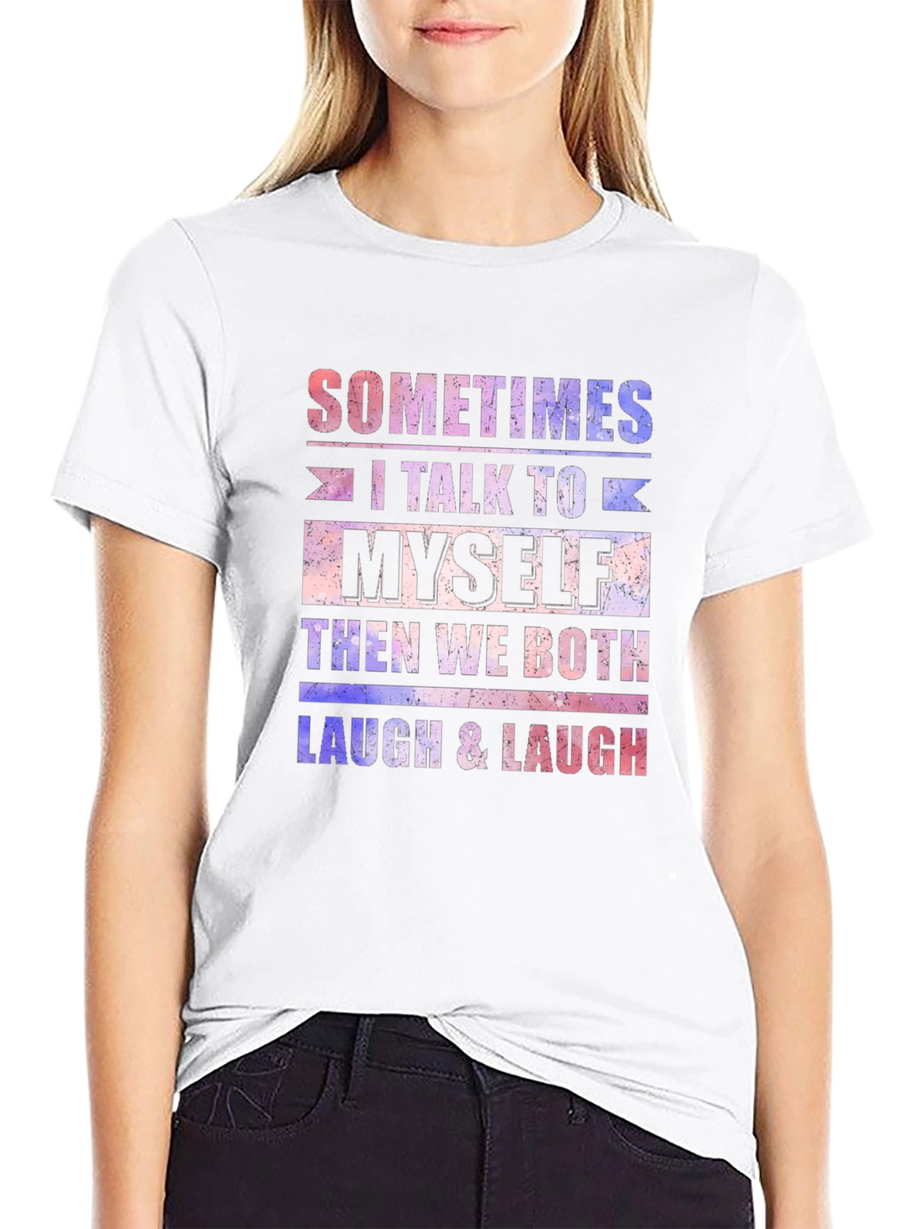 Funny I Talk to Myself Graphic Tee