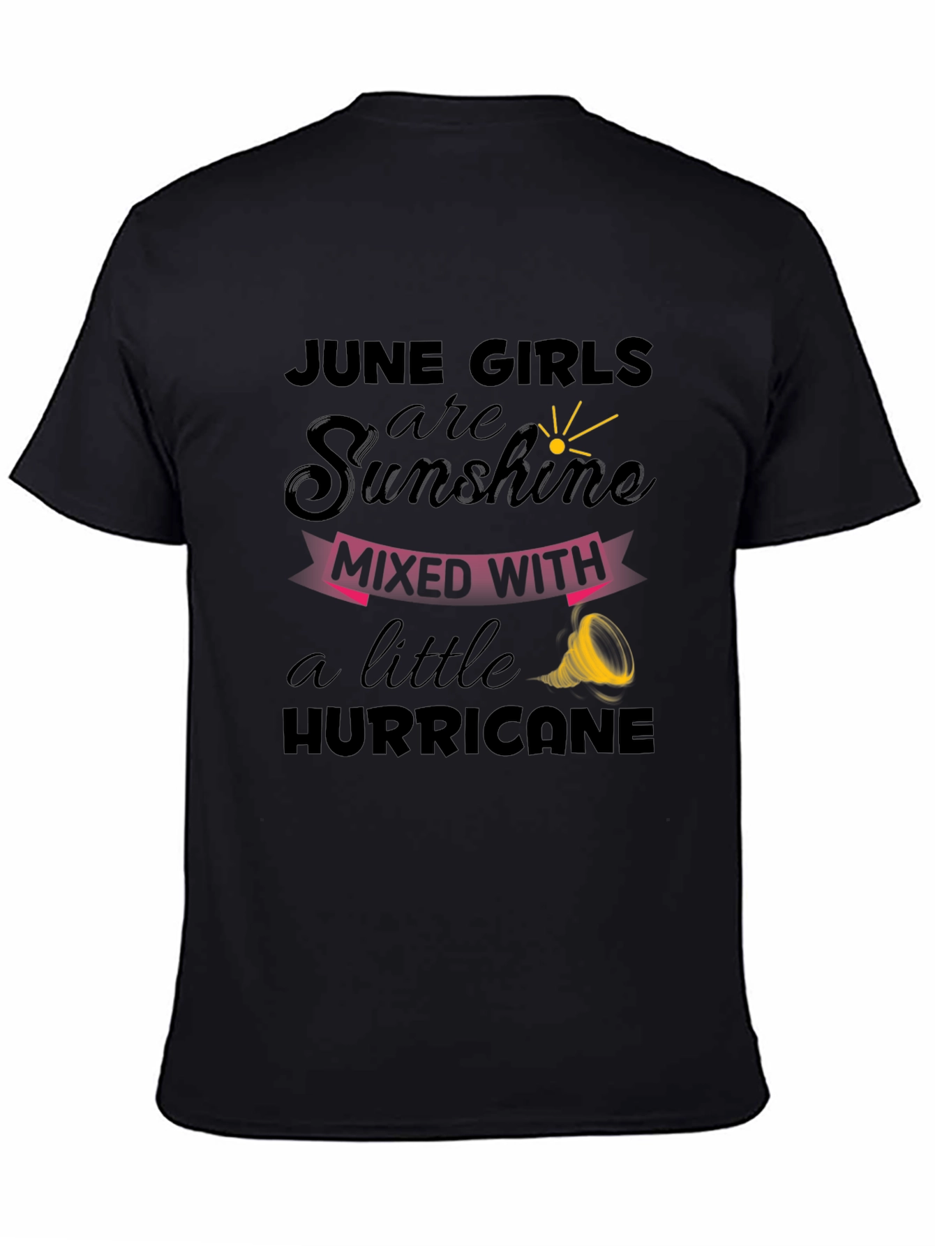 June Girls Sunshine Hurricane Graphic T-Shirt