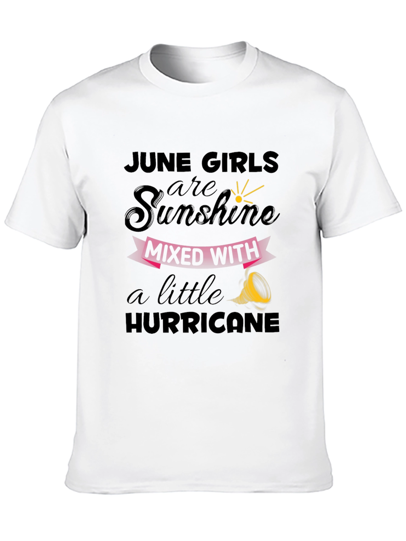 June Girls Sunshine Hurricane Graphic T-Shirt