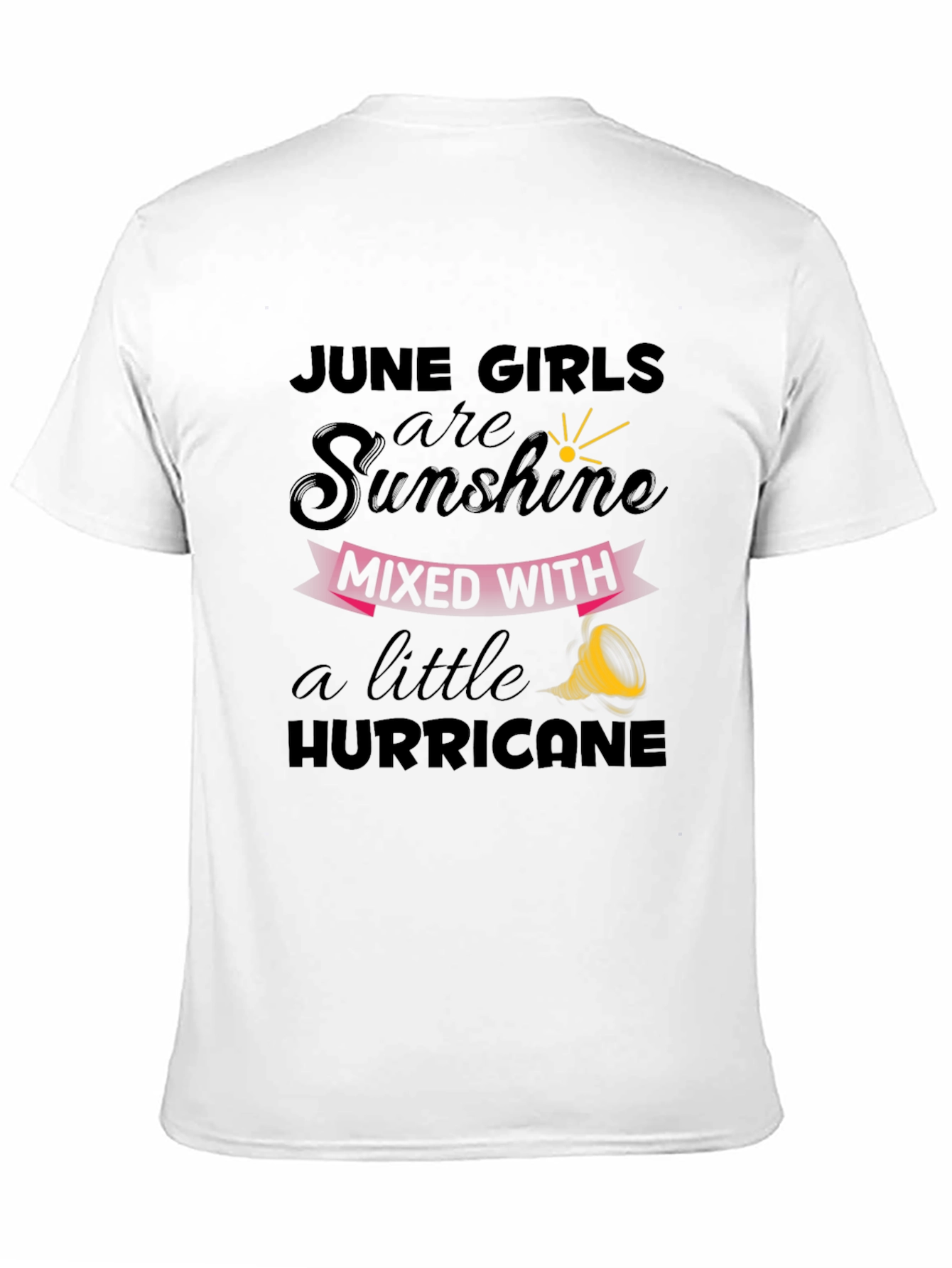 June Girls Sunshine Hurricane Graphic T-Shirt
