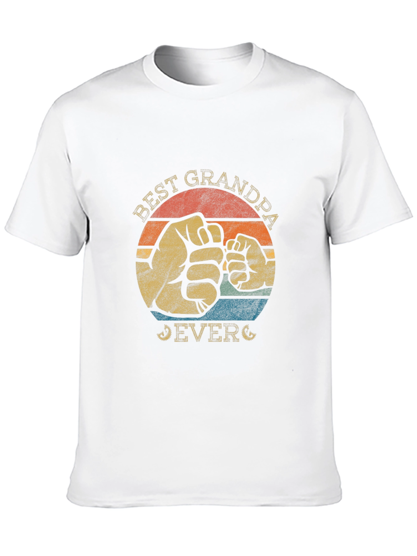 Best Grandpa Ever Graphic T-Shirt