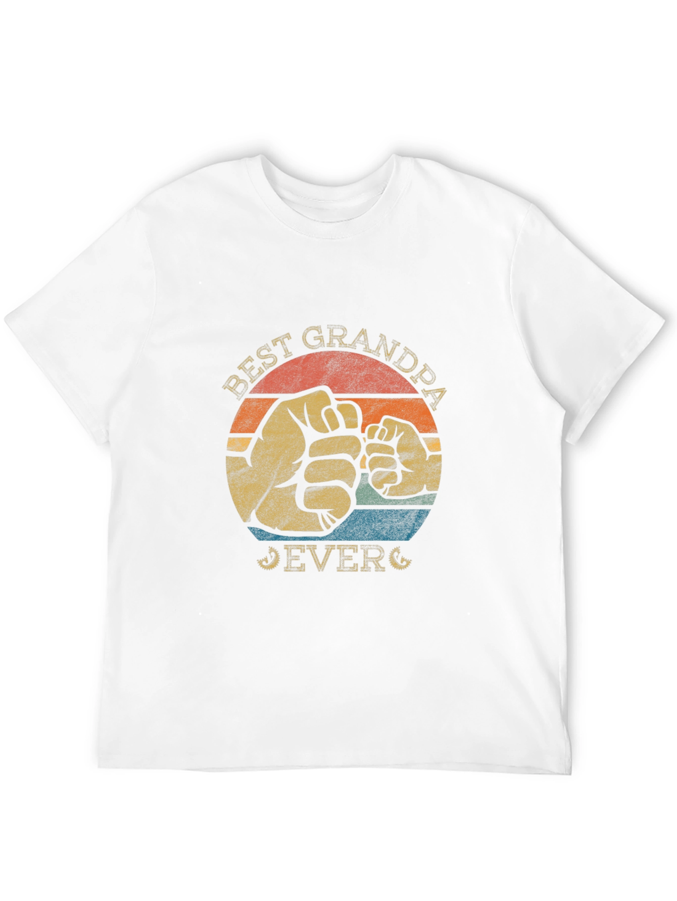 Best Grandpa Ever Graphic T-Shirt