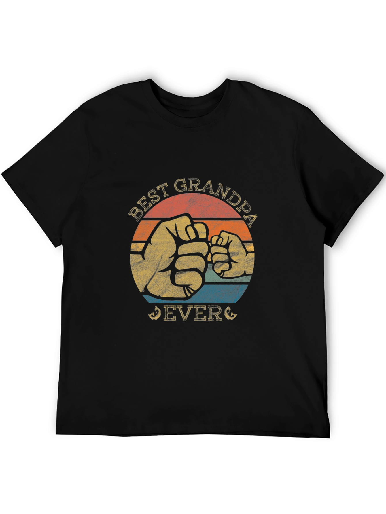 Best Grandpa Ever Graphic T-Shirt