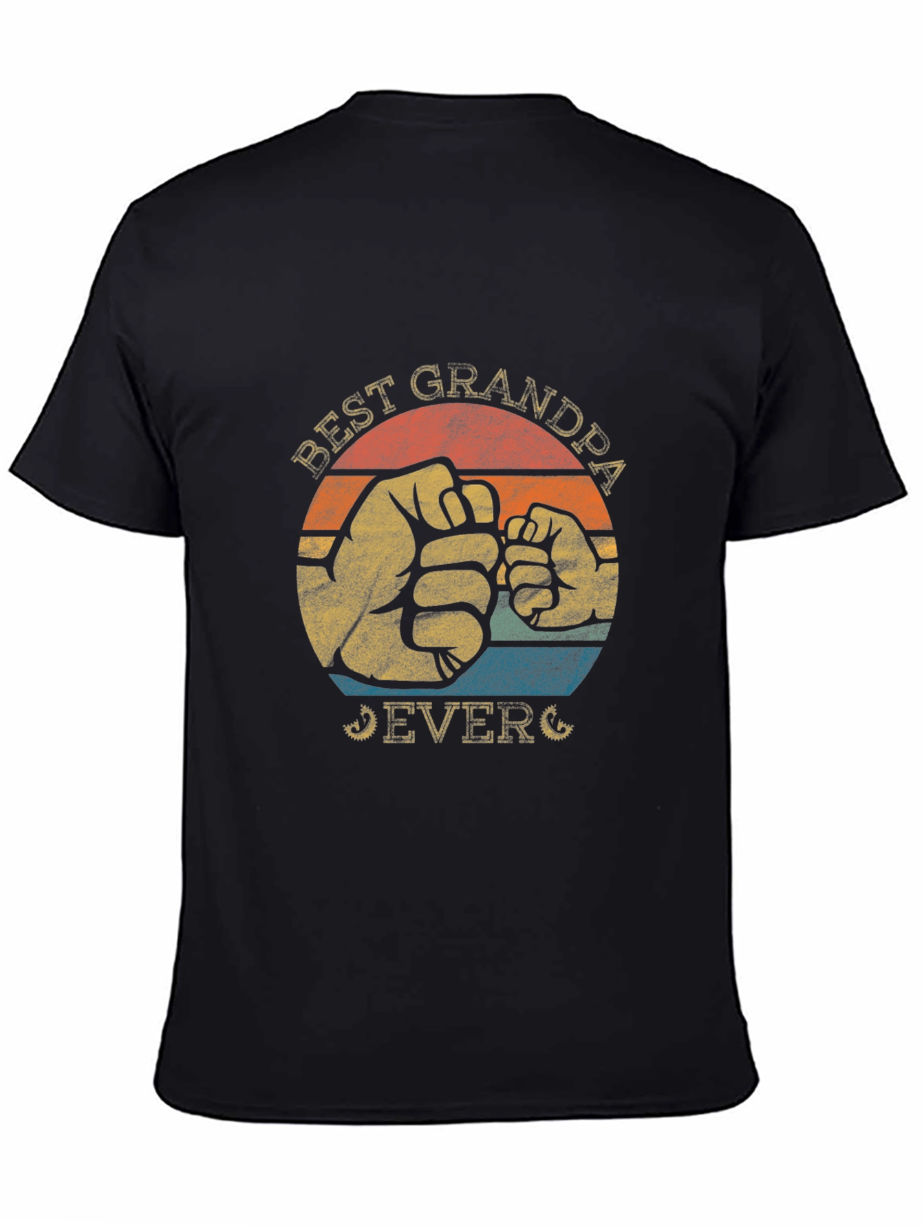 Best Grandpa Ever Graphic T-Shirt