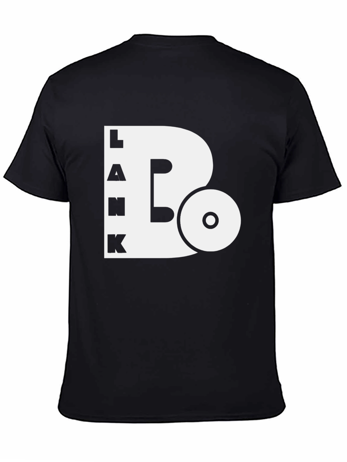 Blank CD Black T-Shirt Novelty Graphic Tee