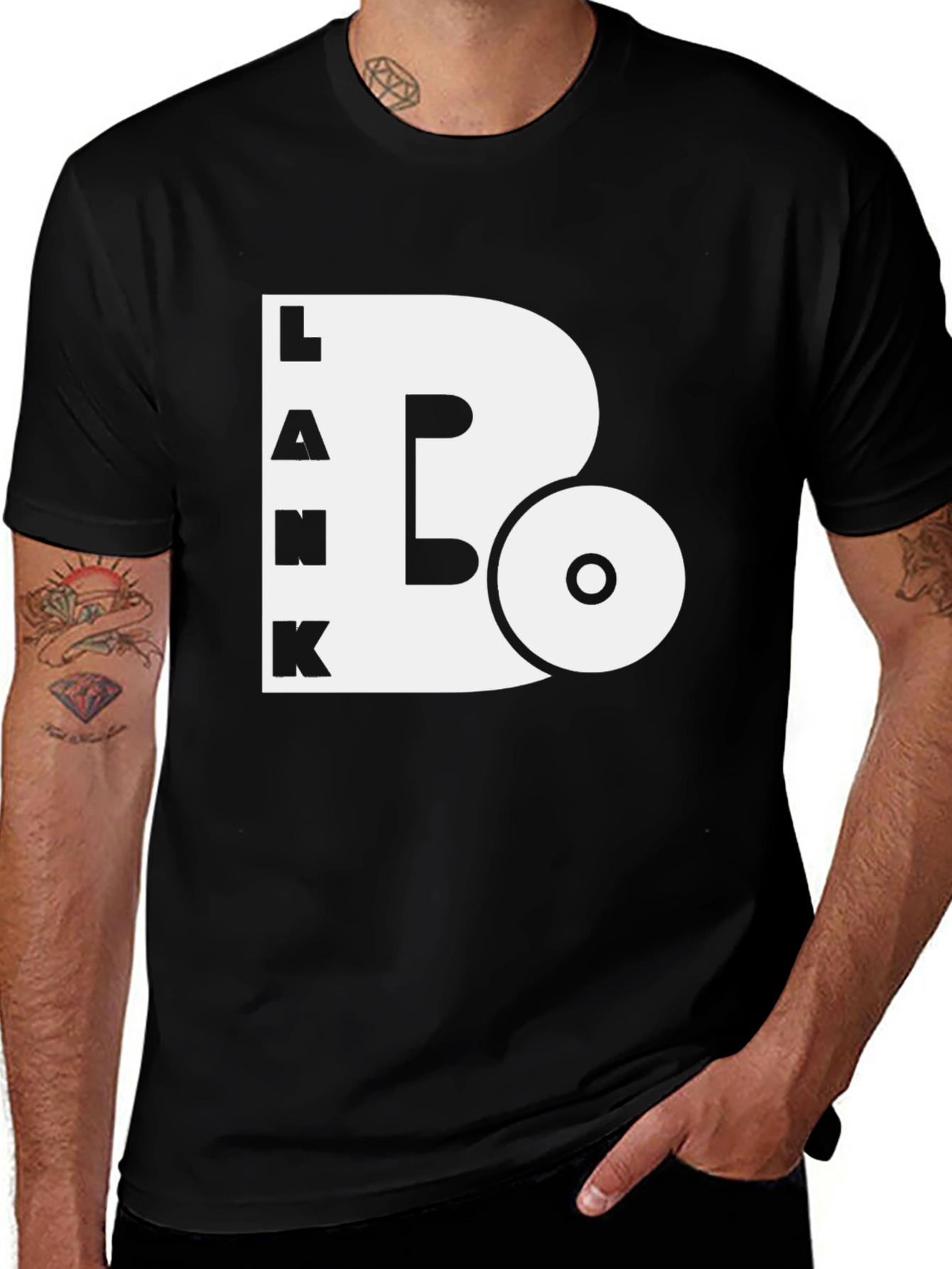 Blank CD Black T-Shirt Novelty Graphic Tee