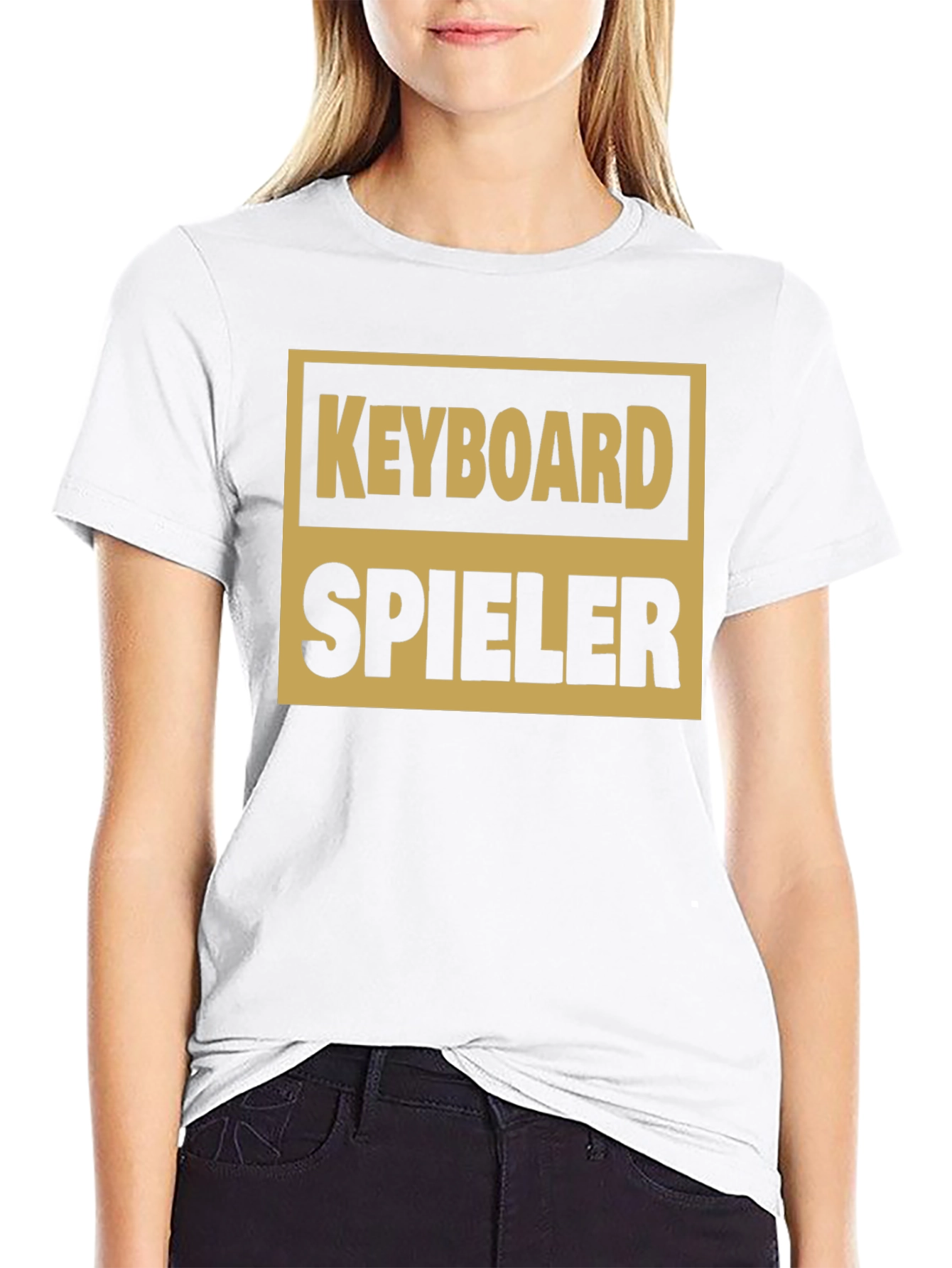 Keyboard Spieler T-Shirt Musician Novelty Top