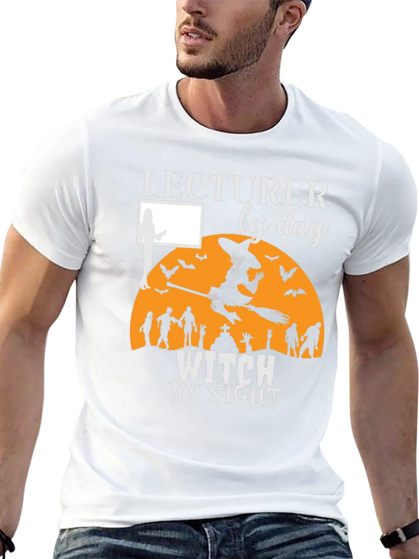 Lecturer by Day Witch by Night T-Shirt