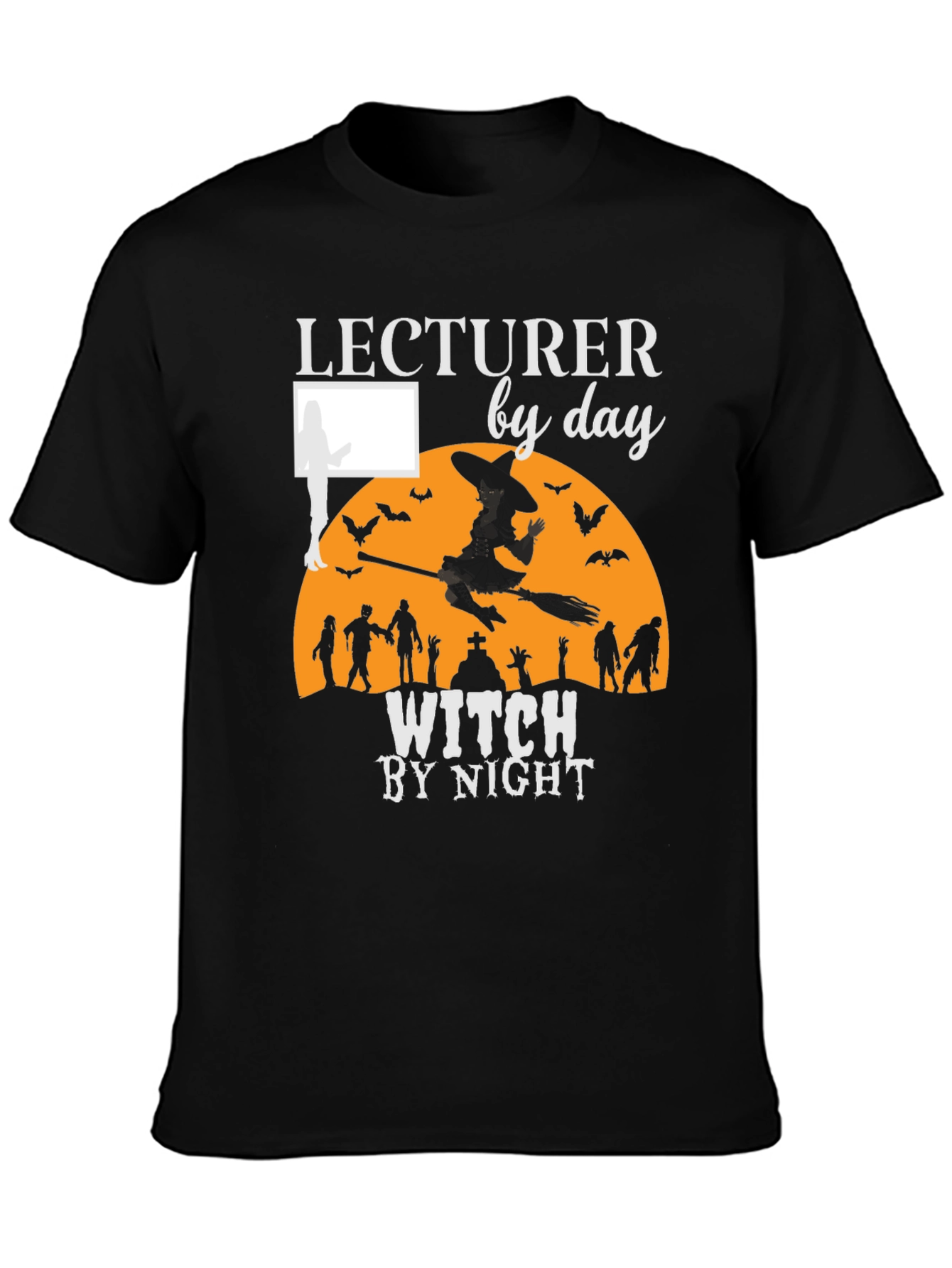 Lecturer by Day Witch by Night T-Shirt