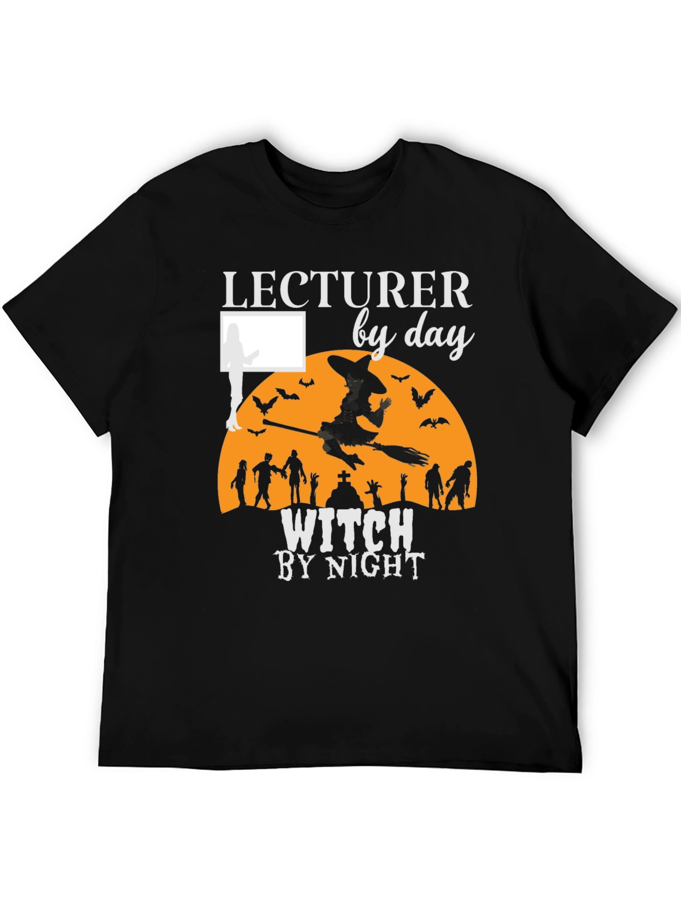 Lecturer by Day Witch by Night T-Shirt
