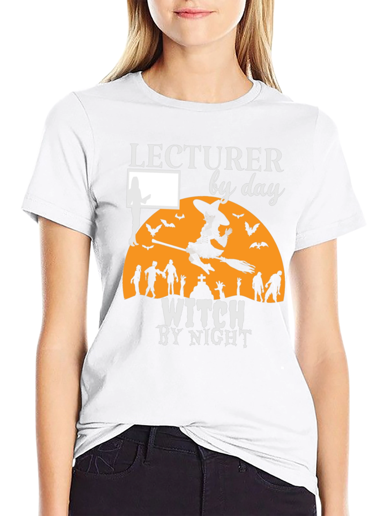 Lecturer by Day Witch by Night T-Shirt