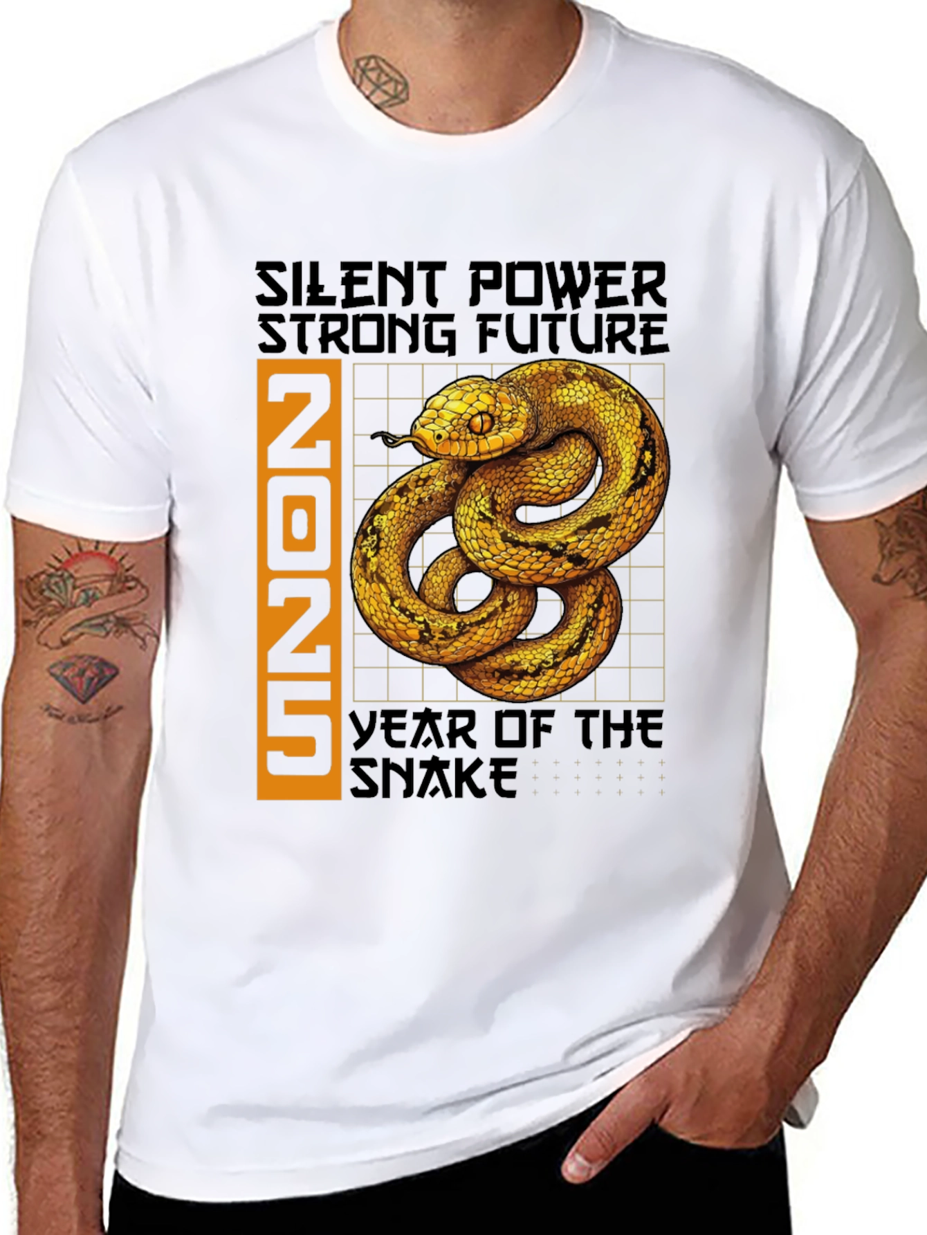 2025 Year of the Snake Graphic T-Shirt