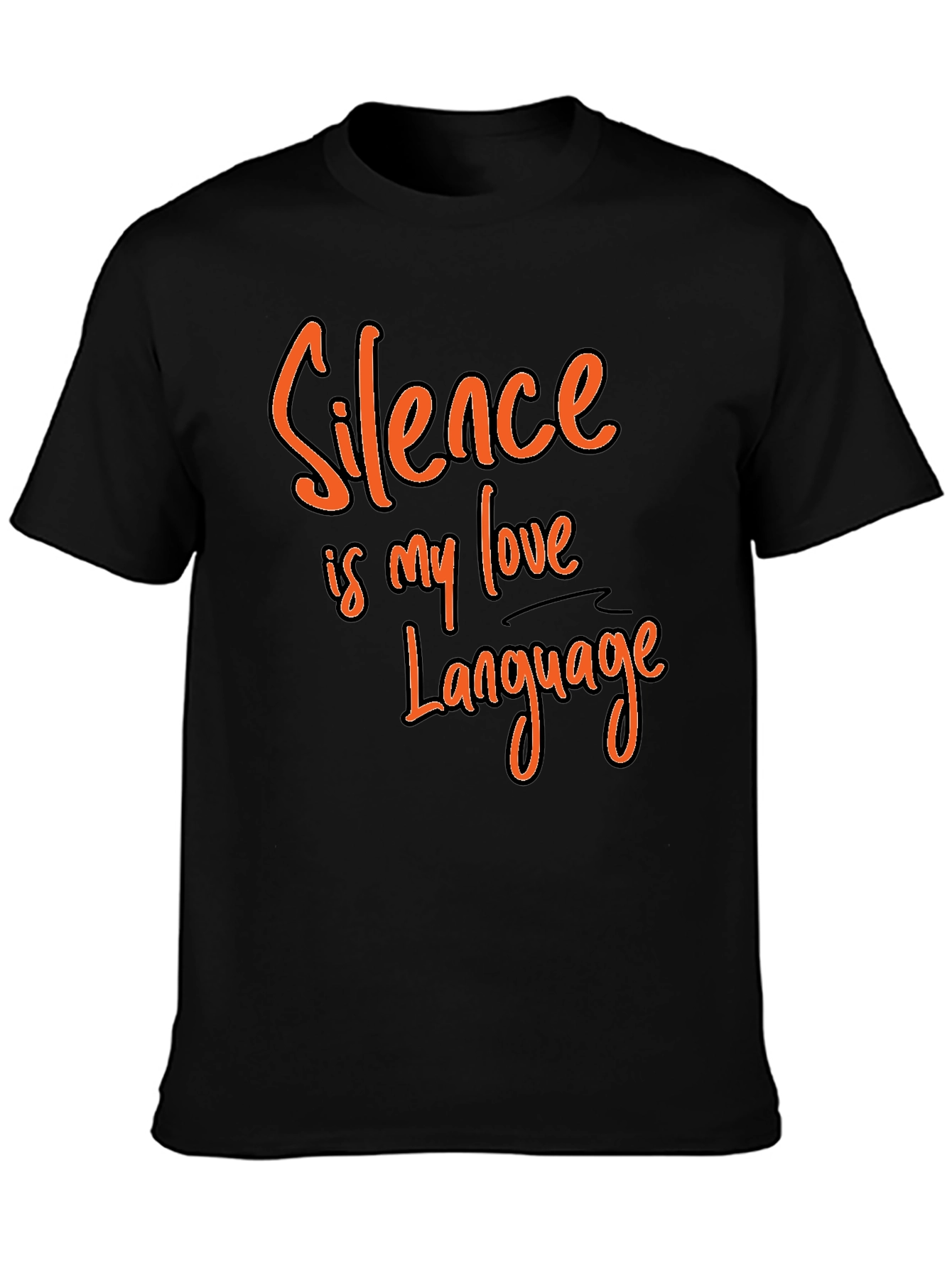 Silence is My Love Language Graphic Tee