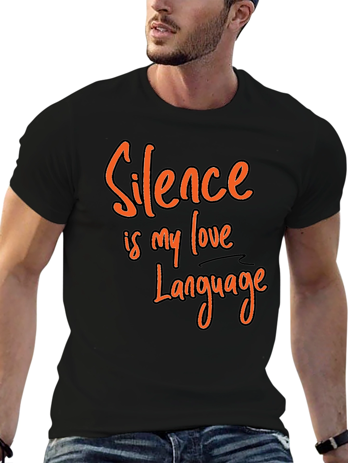 Silence is My Love Language Graphic Tee