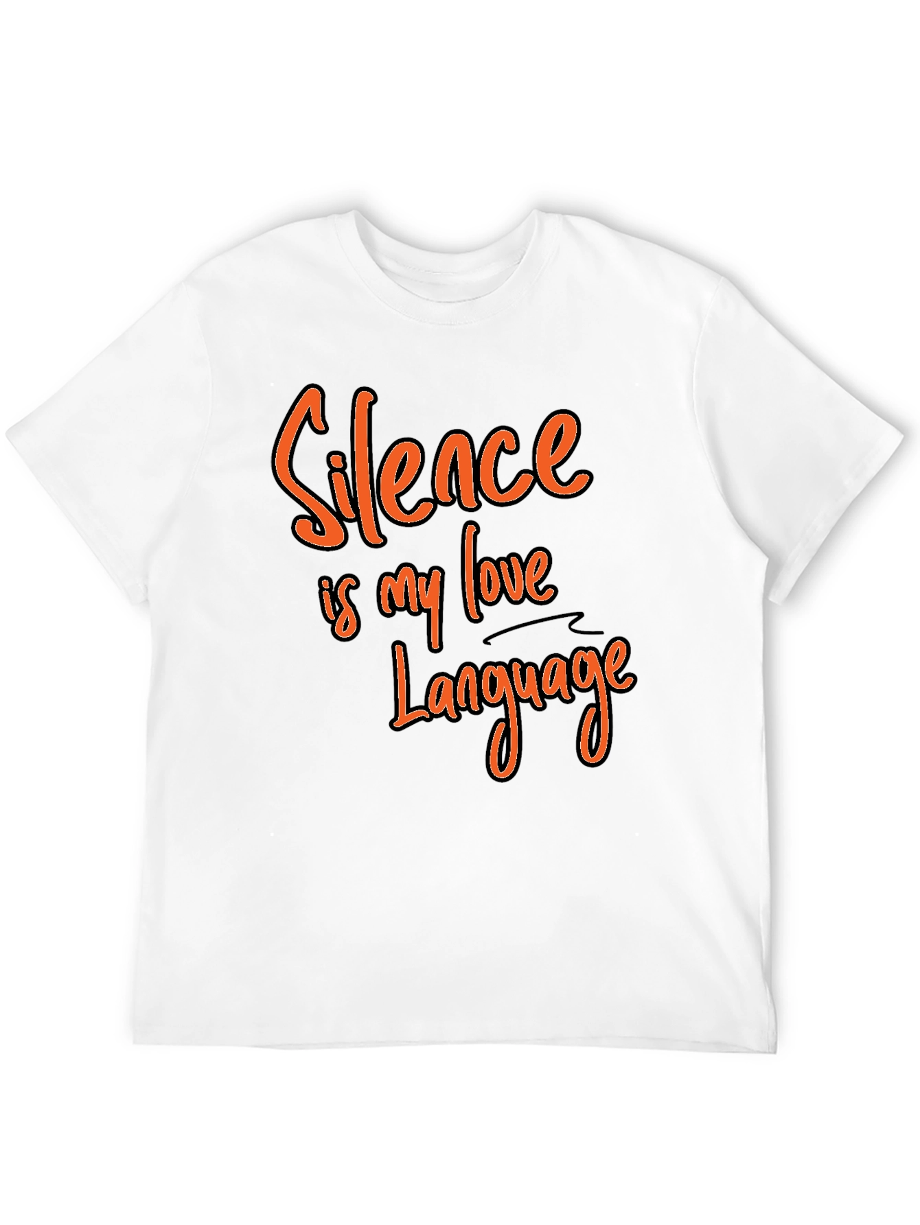 Silence is My Love Language Graphic Tee