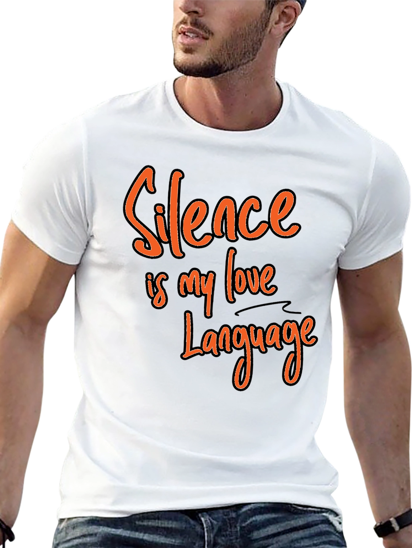 Silence is My Love Language Graphic Tee