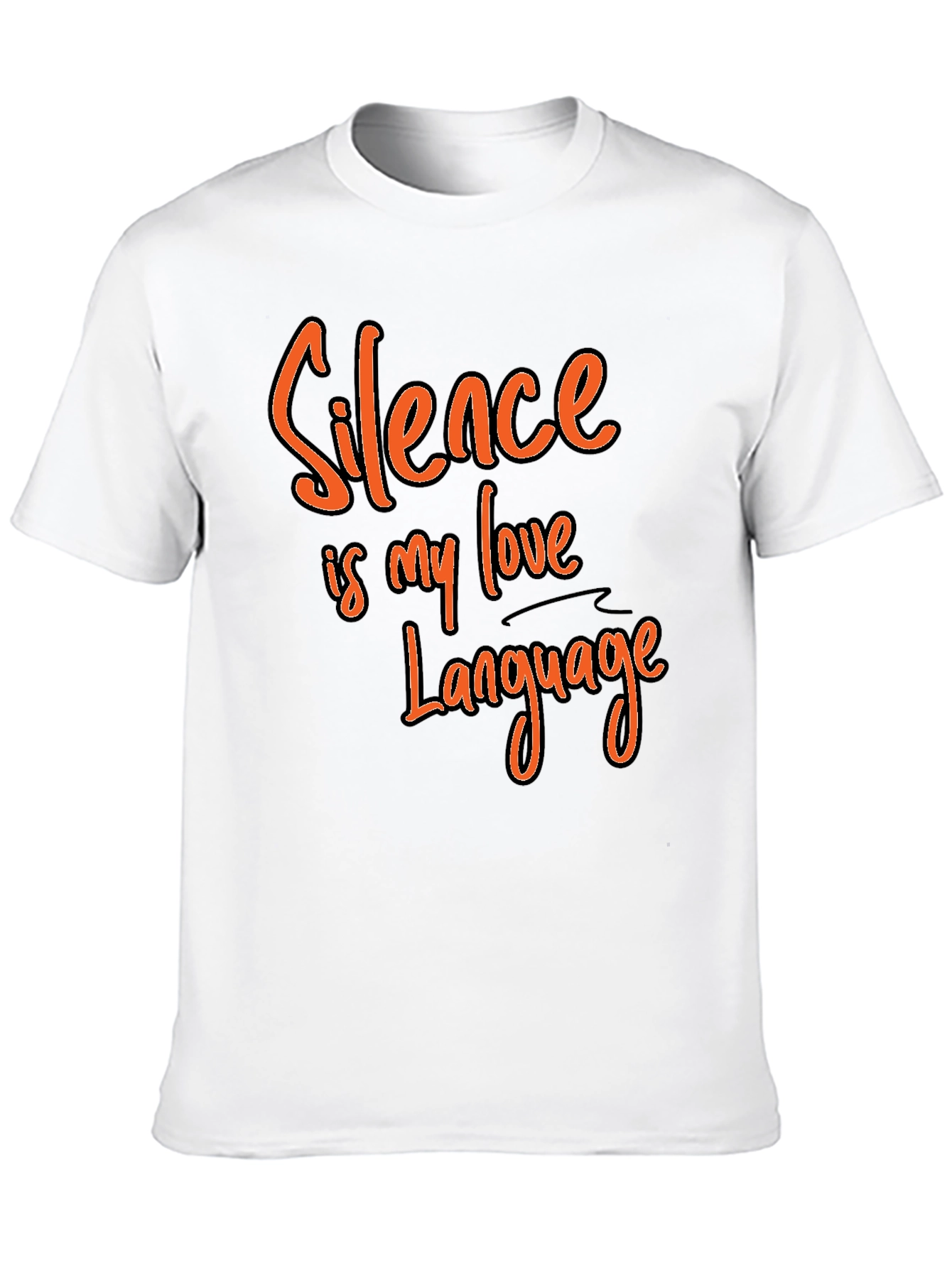 Silence is My Love Language Graphic Tee