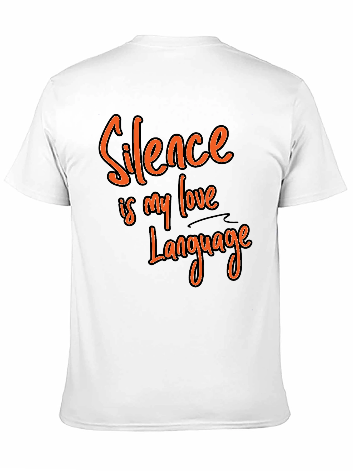 Silence is My Love Language Graphic Tee
