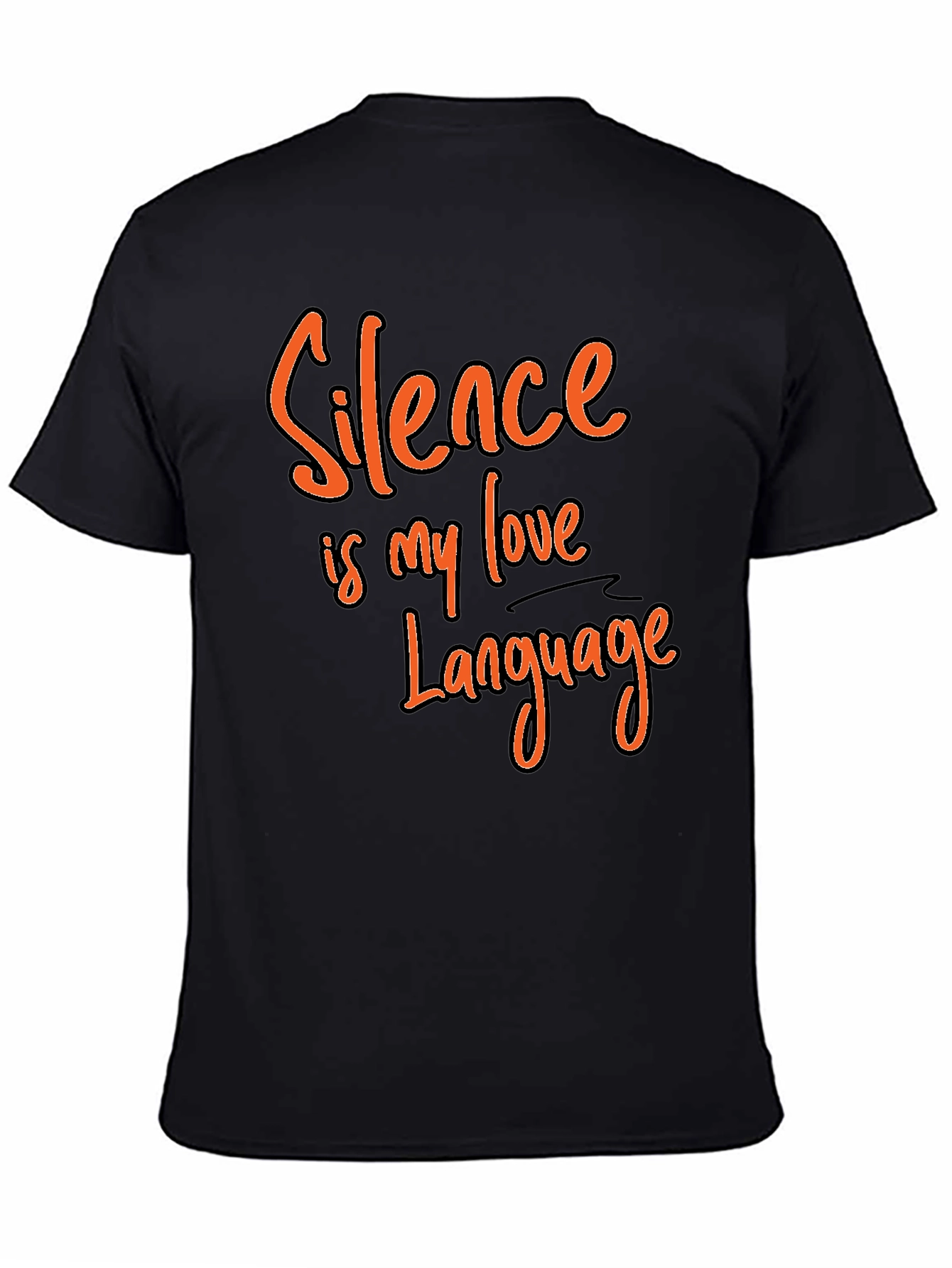 Silence is My Love Language Graphic Tee