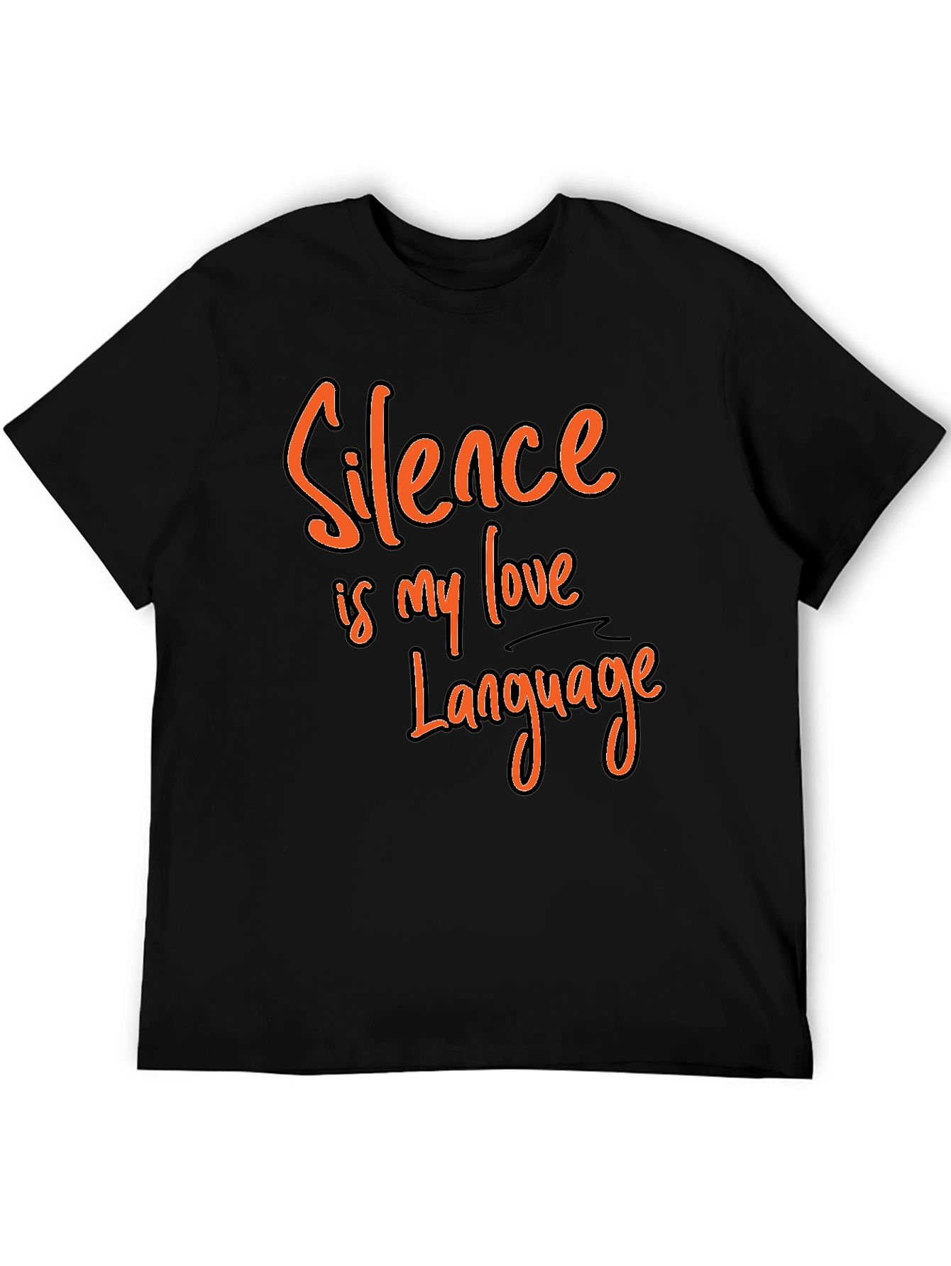 Silence is My Love Language Graphic Tee