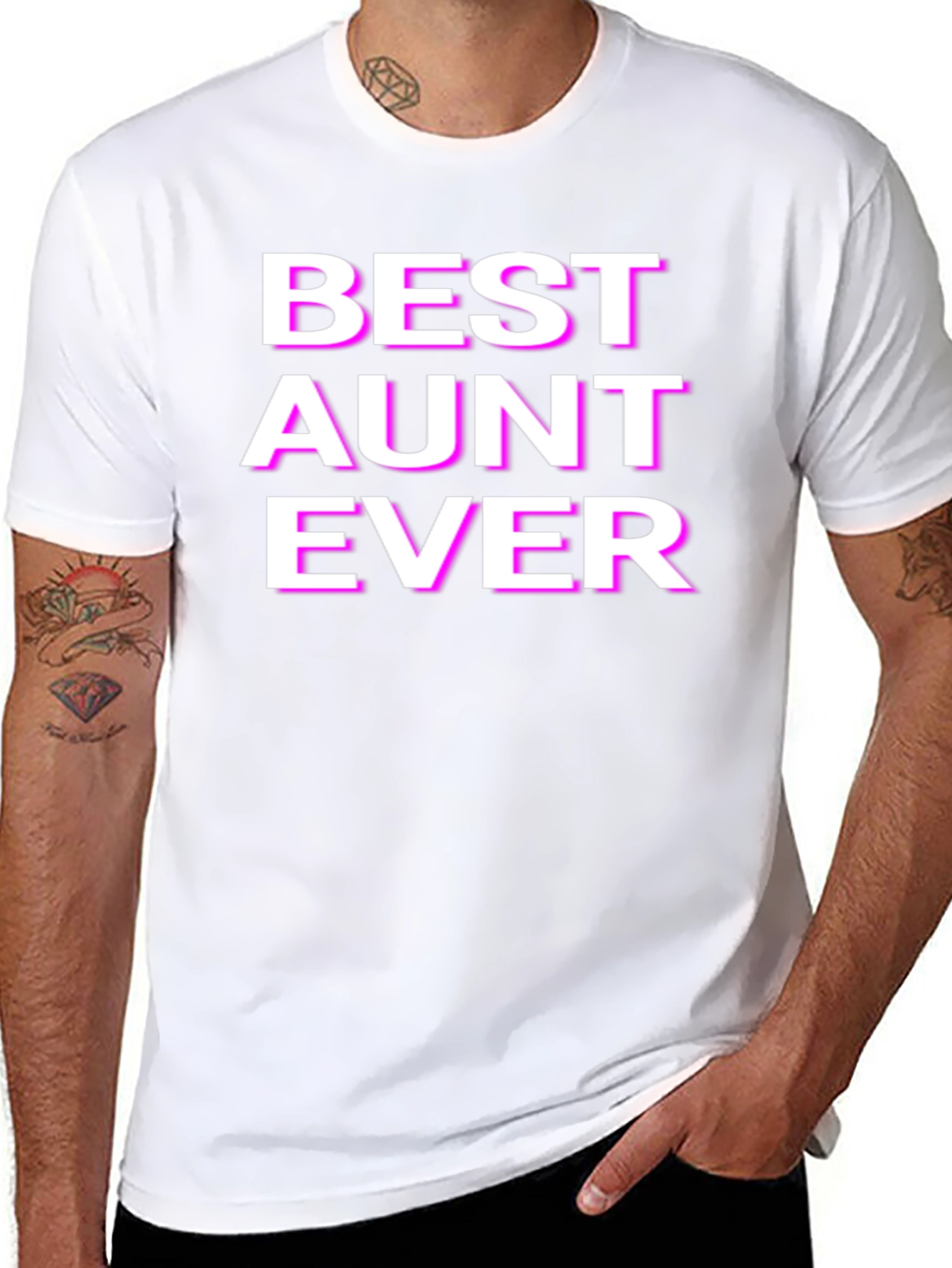 Best Aunt Ever Graphic T-Shirt