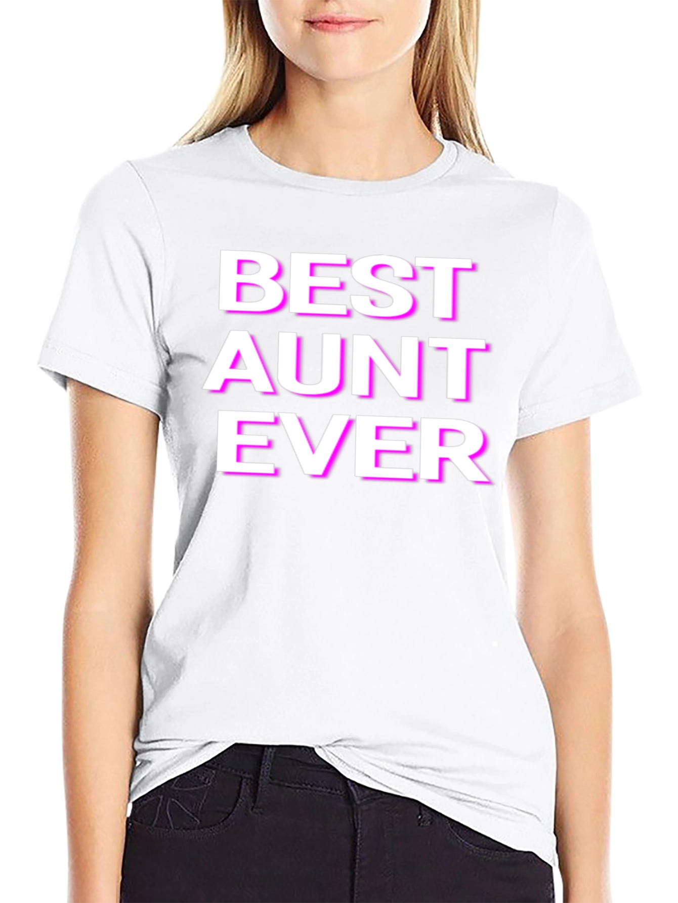 Best Aunt Ever Graphic T-Shirt
