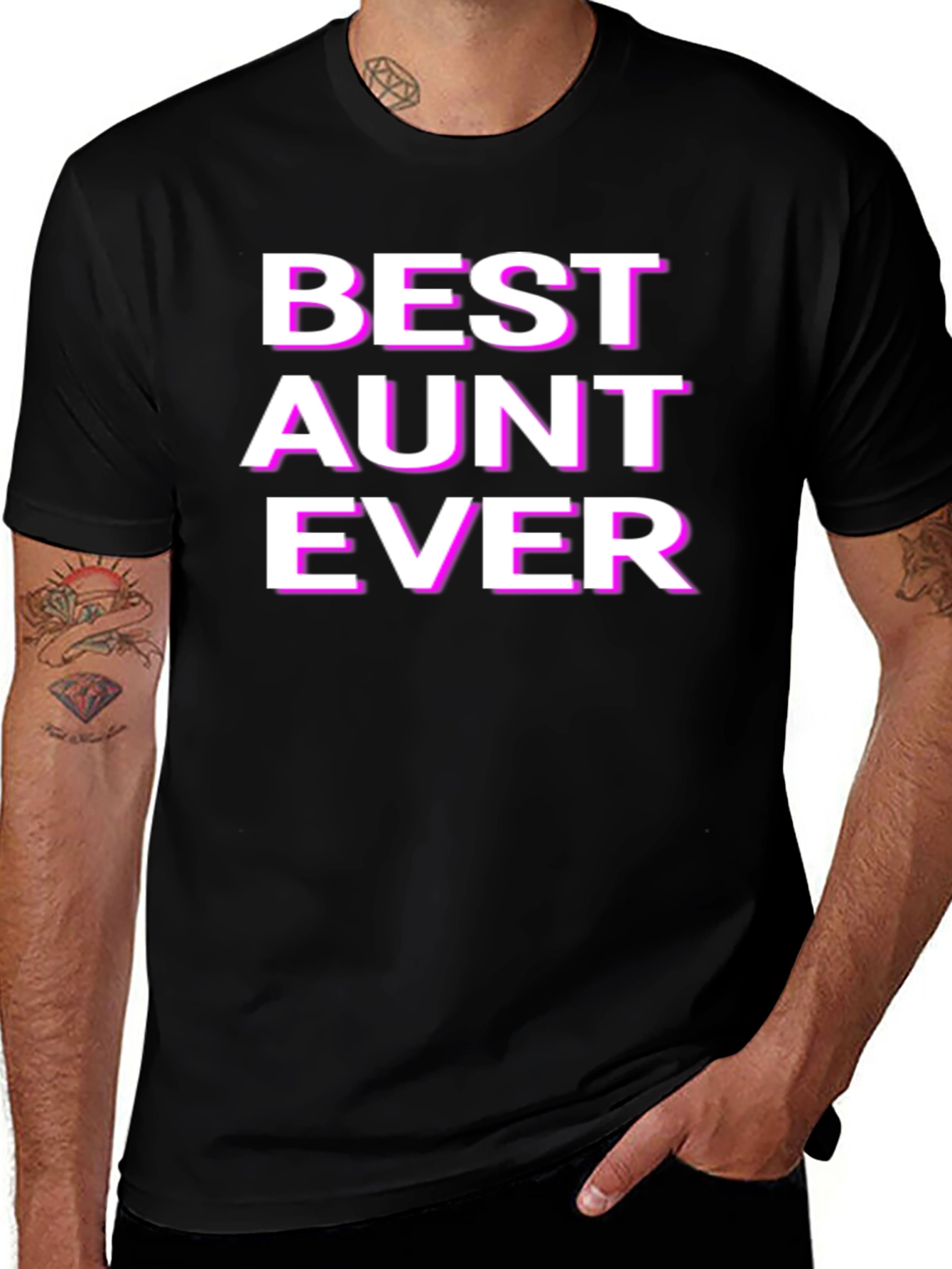 Best Aunt Ever Graphic T-Shirt