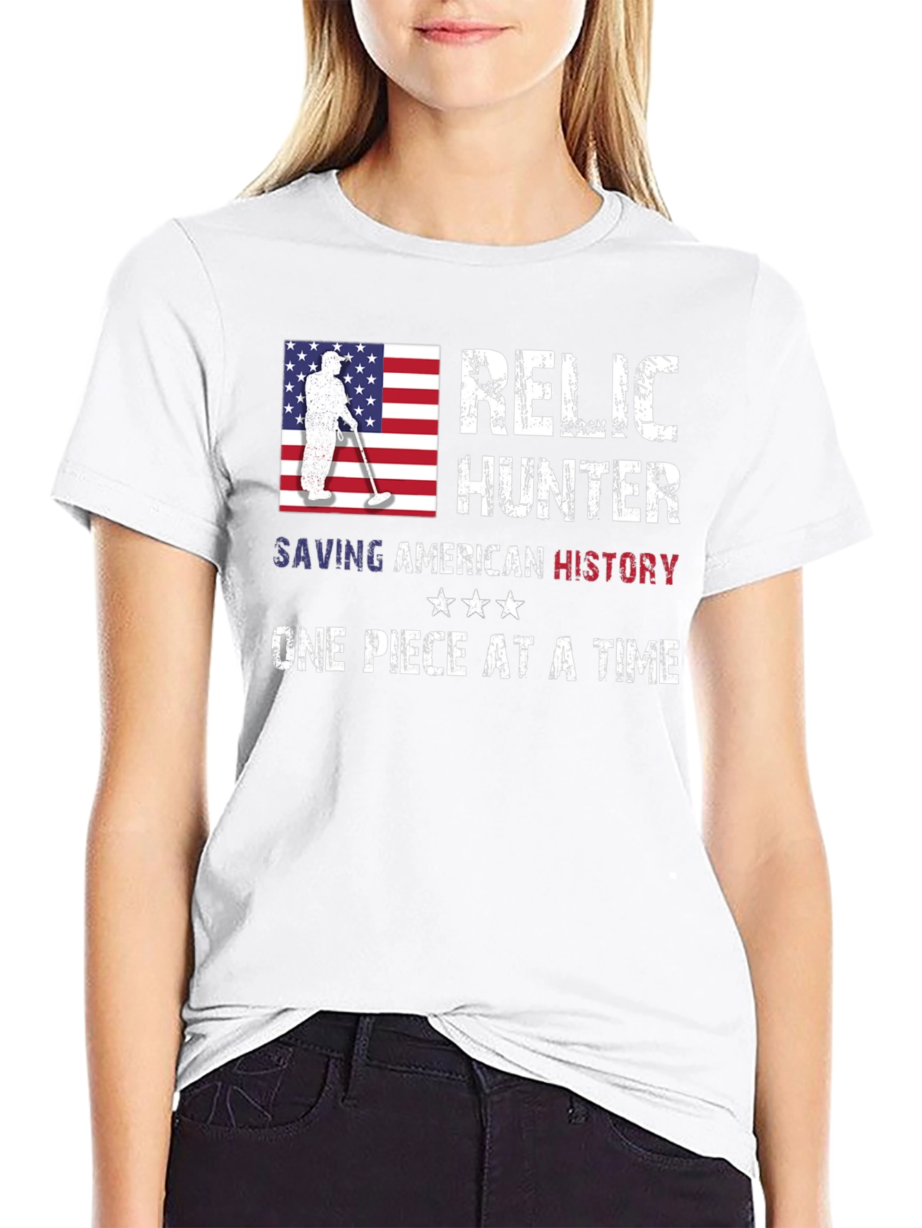 Relic Hunter American History Graphic T-Shirt