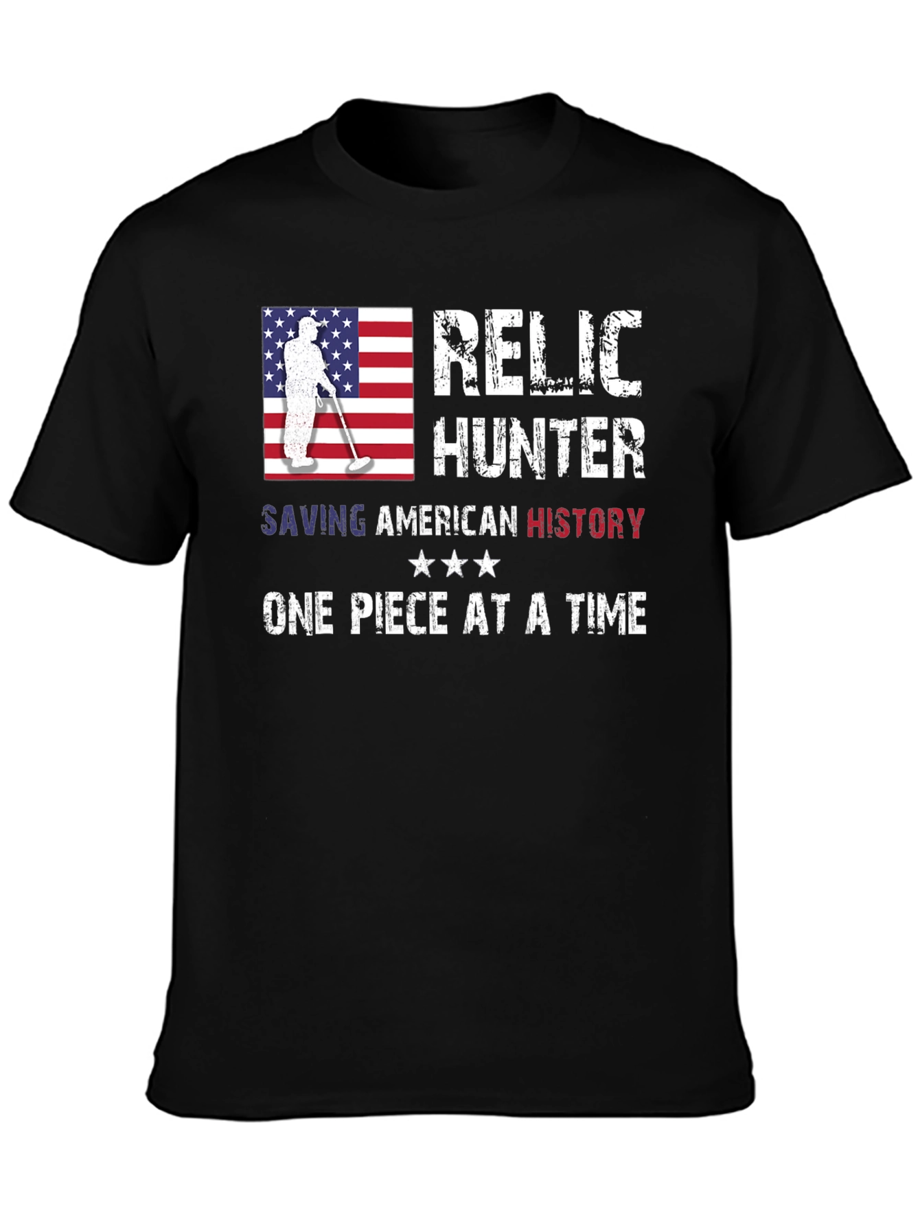 Relic Hunter American History Graphic T-Shirt