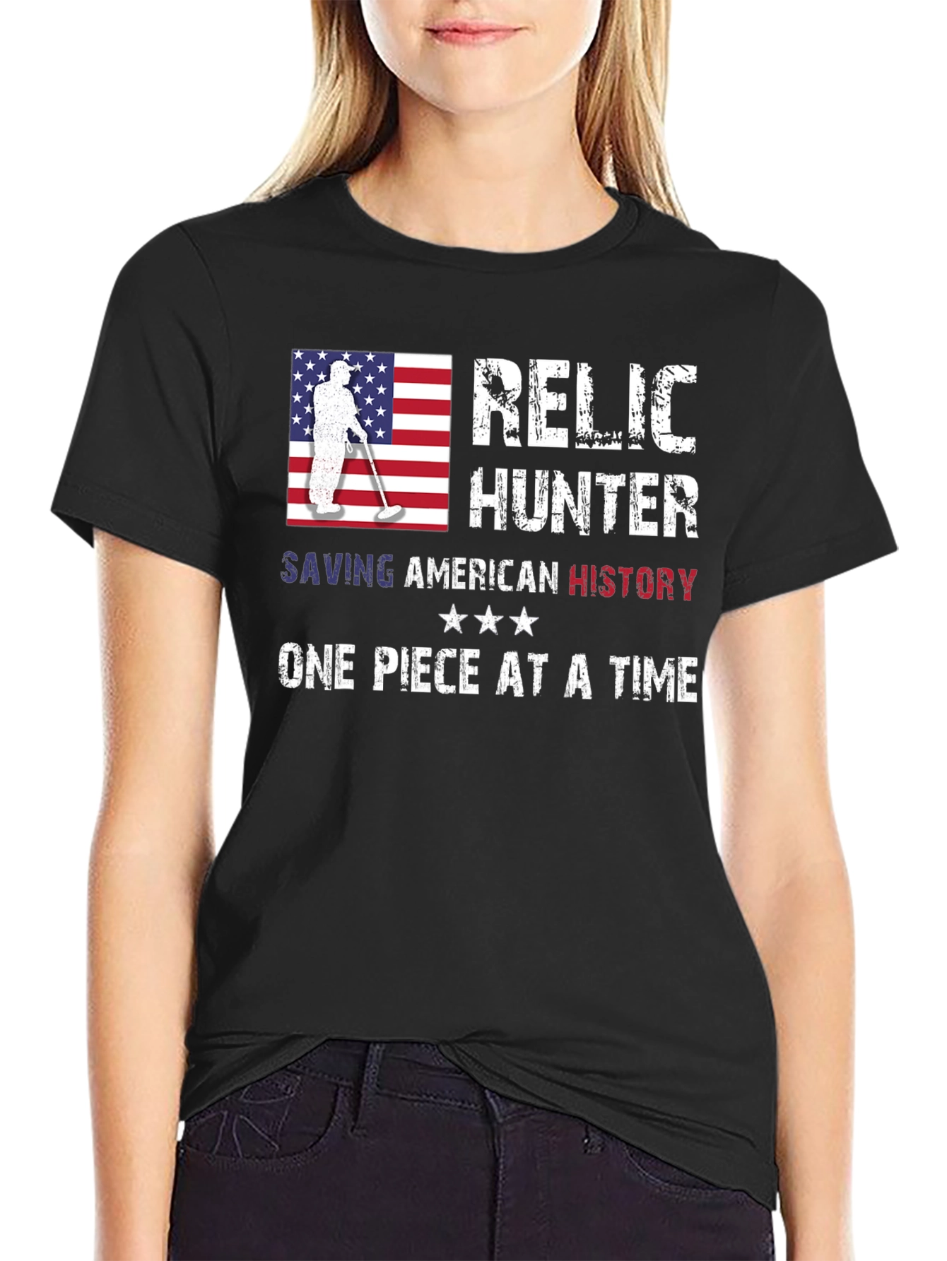 Relic Hunter American History Graphic T-Shirt