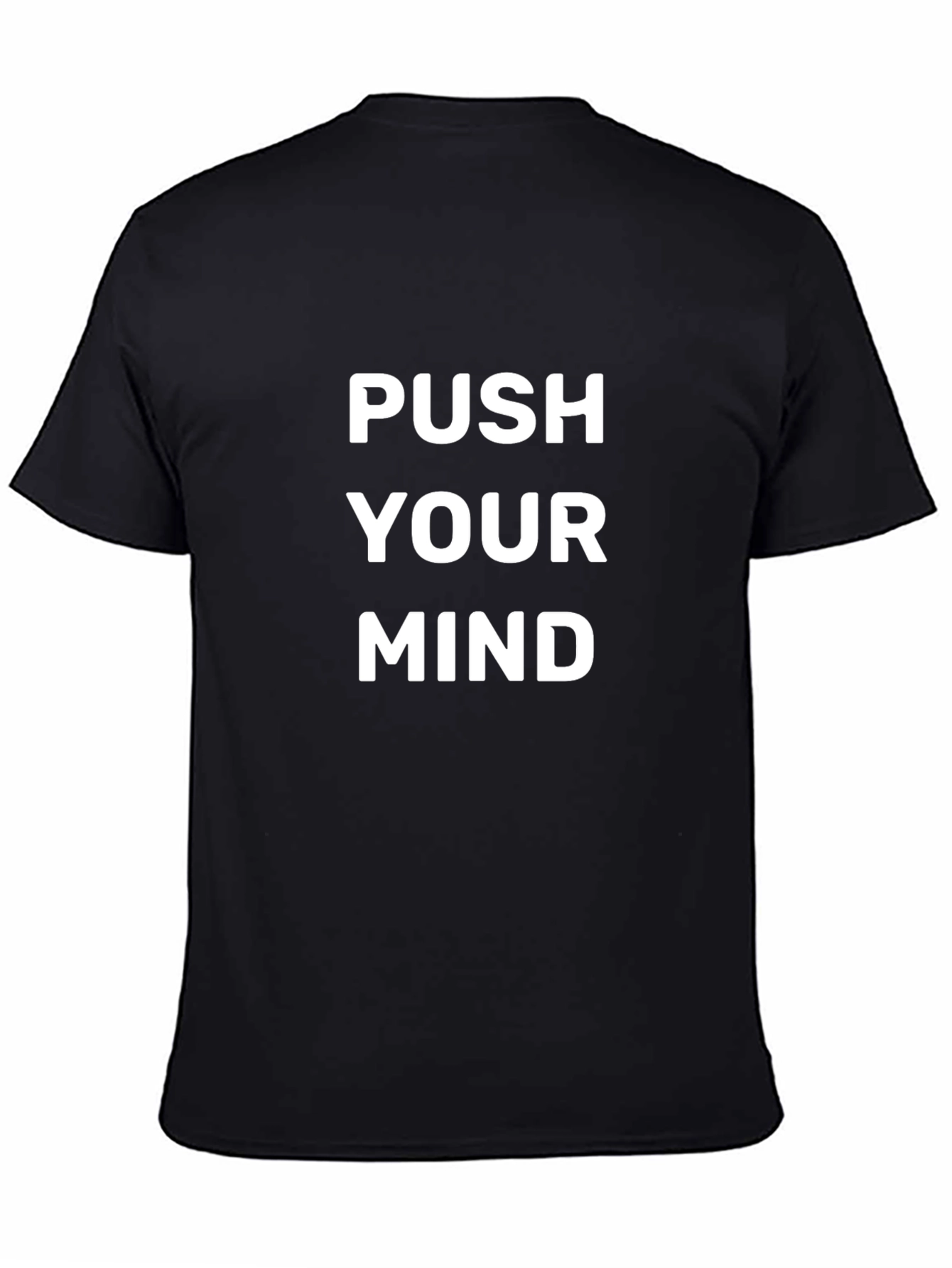 Push Your Mind Black T-Shirt