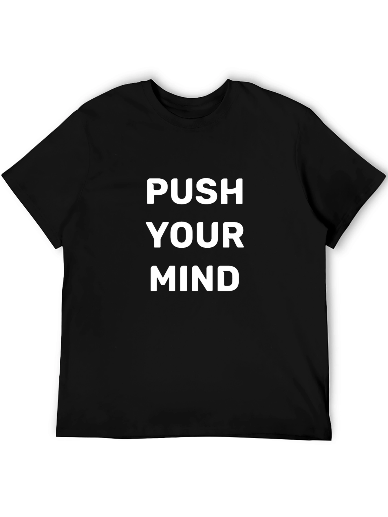 Push Your Mind Black T-Shirt