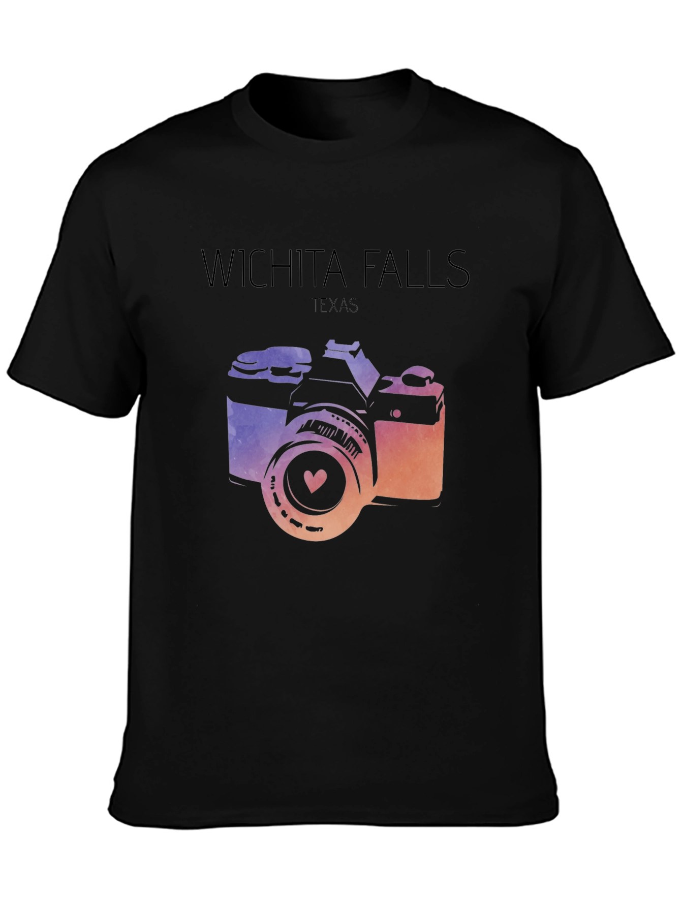 Wichita Falls Texas Camera T-Shirt