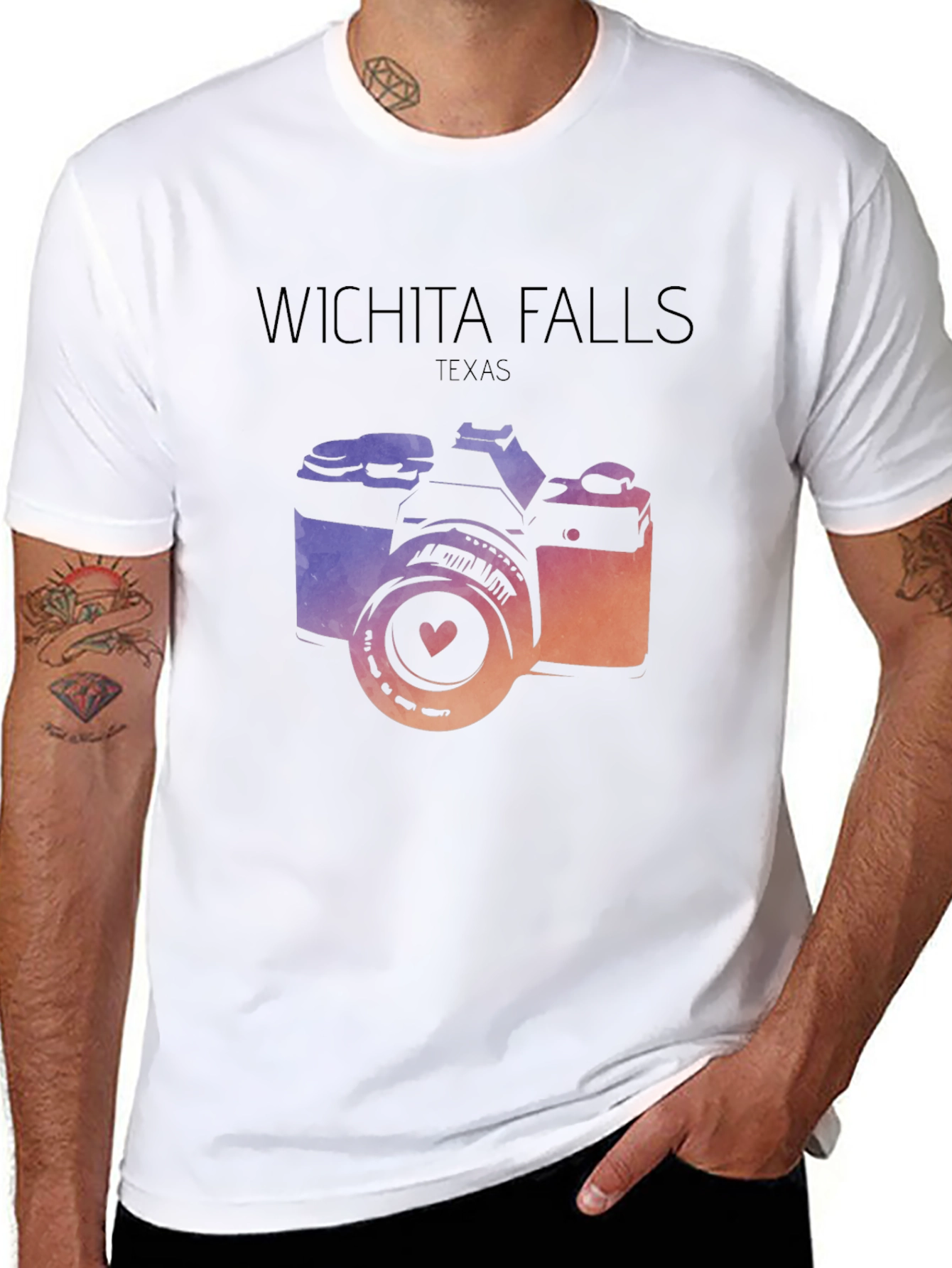 Wichita Falls Texas Camera T-Shirt