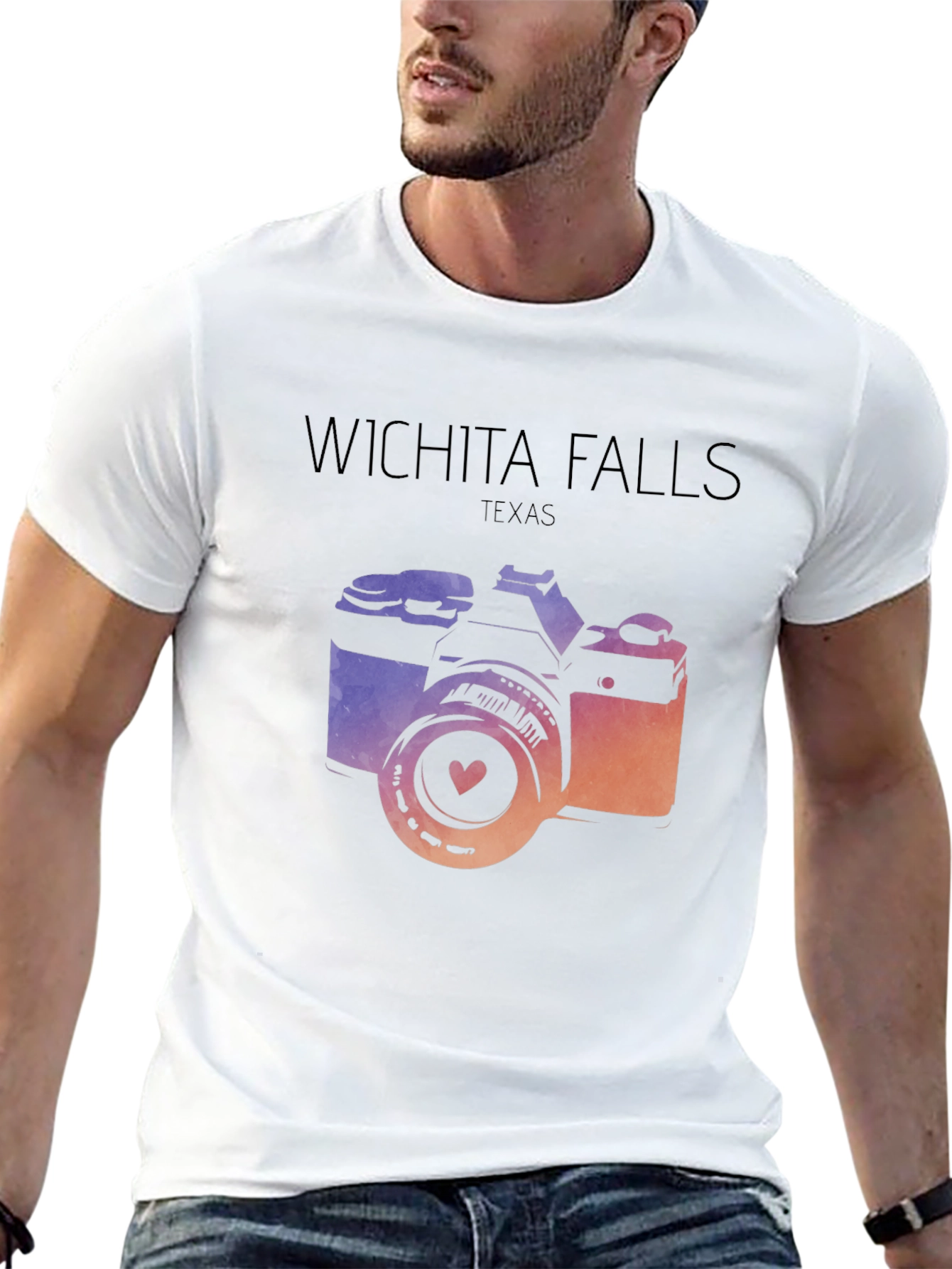Wichita Falls Texas Camera T-Shirt