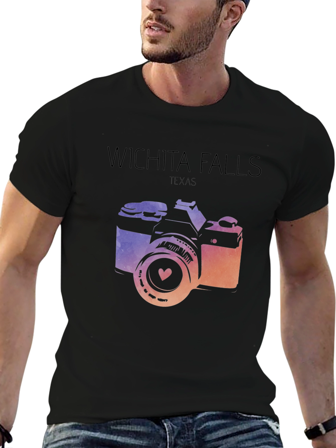 Wichita Falls Texas Camera T-Shirt