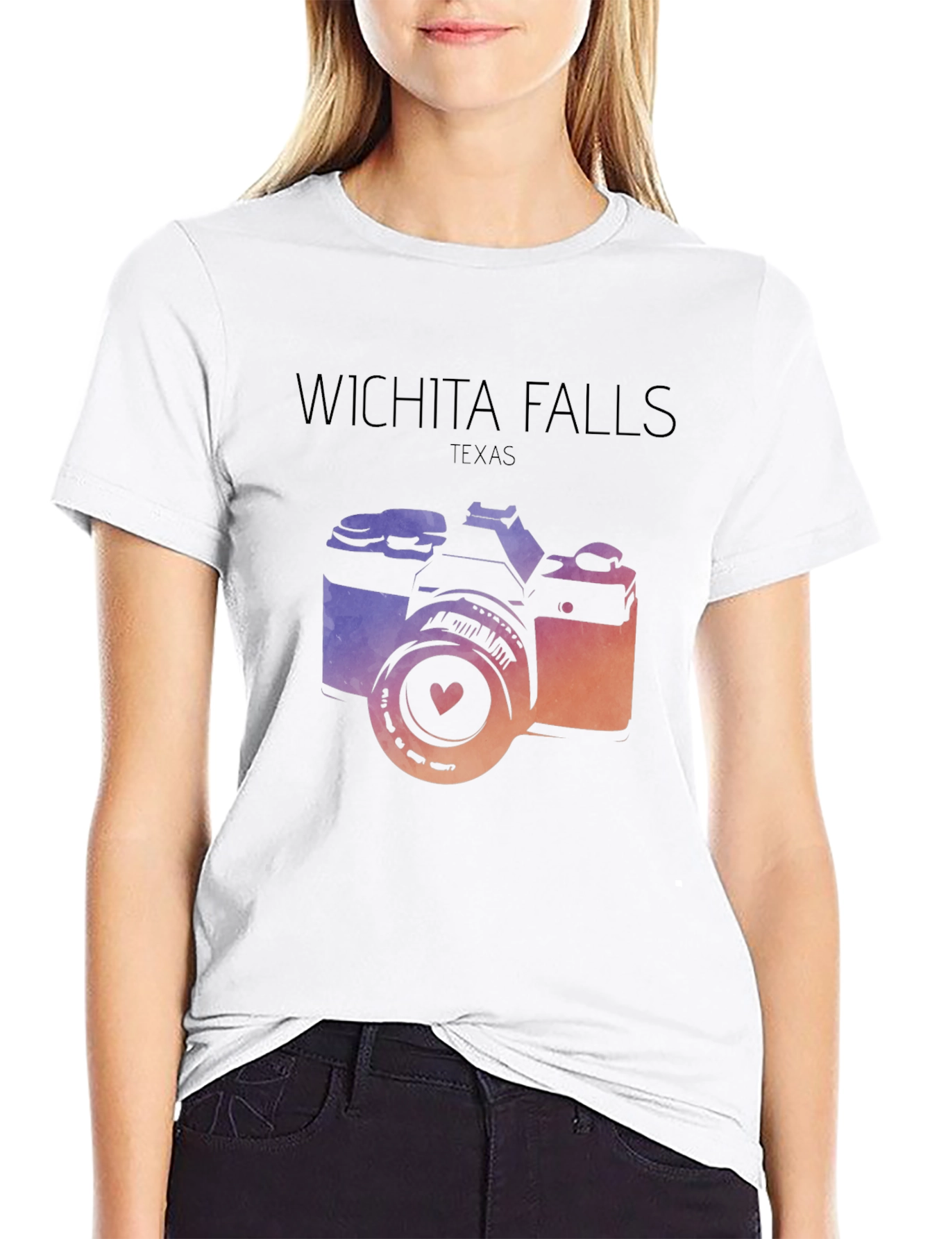 Wichita Falls Texas Camera T-Shirt