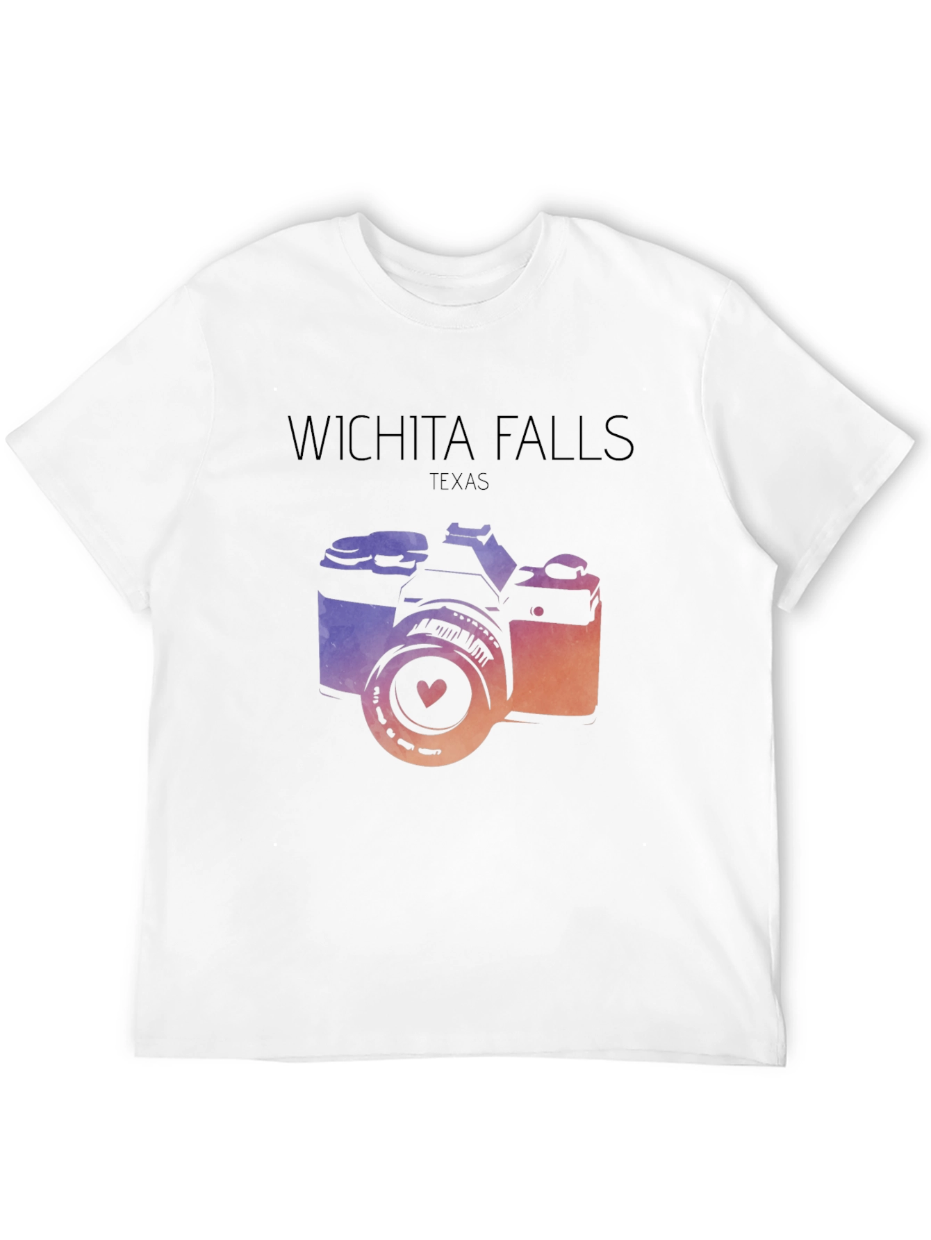 Wichita Falls Texas Camera T-Shirt