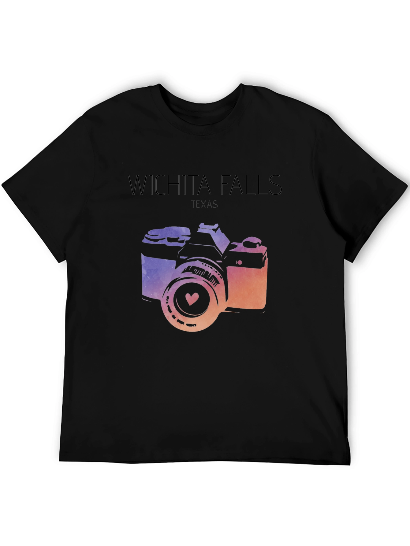 Wichita Falls Texas Camera T-Shirt