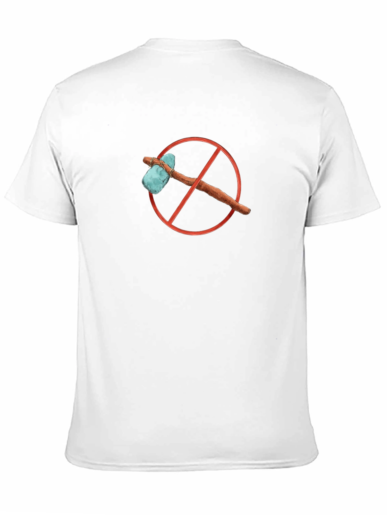 No Stone Tools T-Shirt - Black Graphic Tee