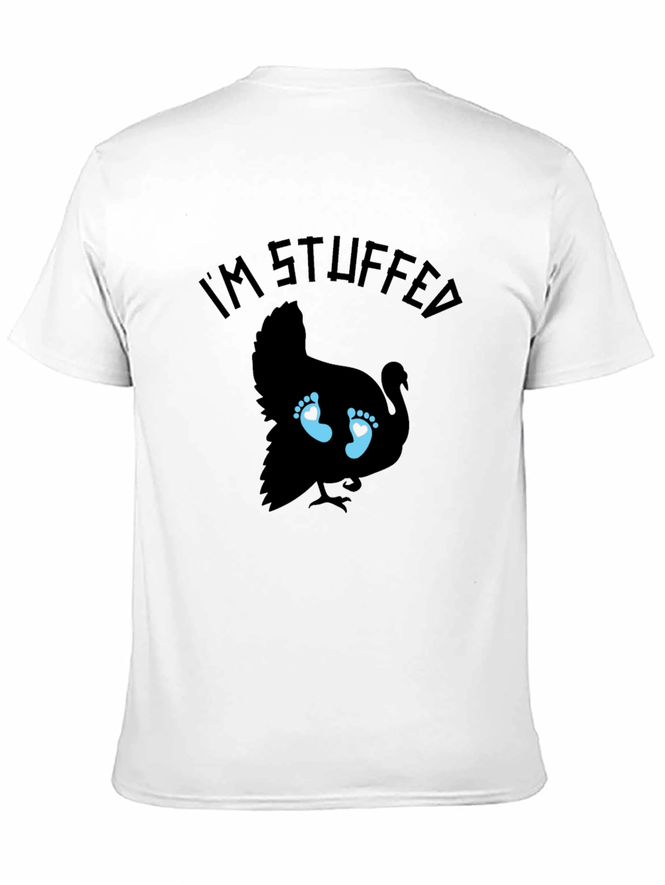 Im Stuffed Turkey T-Shirt - Thanksgiving Pregnancy Reveal Tee