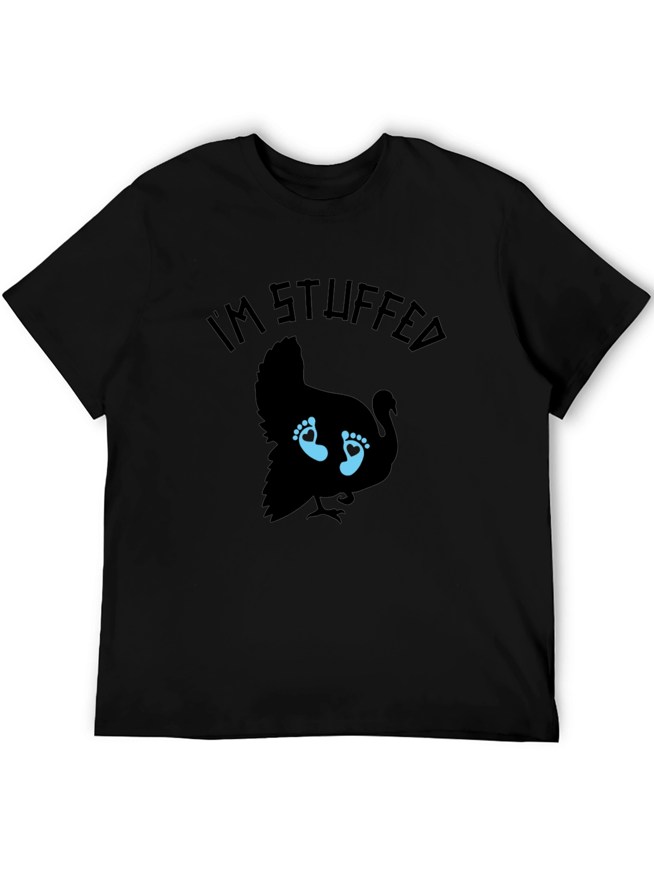 Im Stuffed Turkey T-Shirt - Thanksgiving Pregnancy Reveal Tee