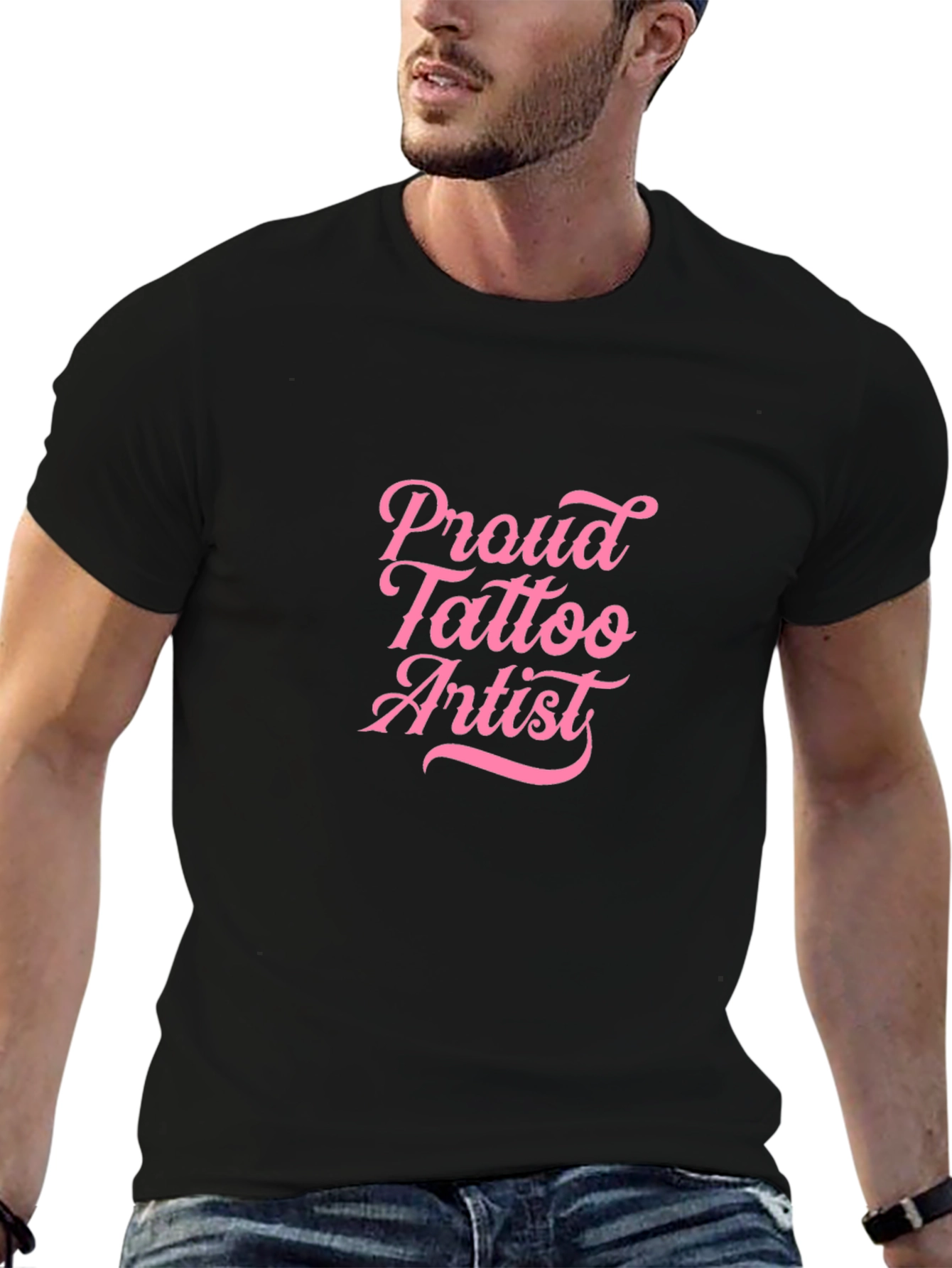 Proud Tattoo Artist Tee - Black
