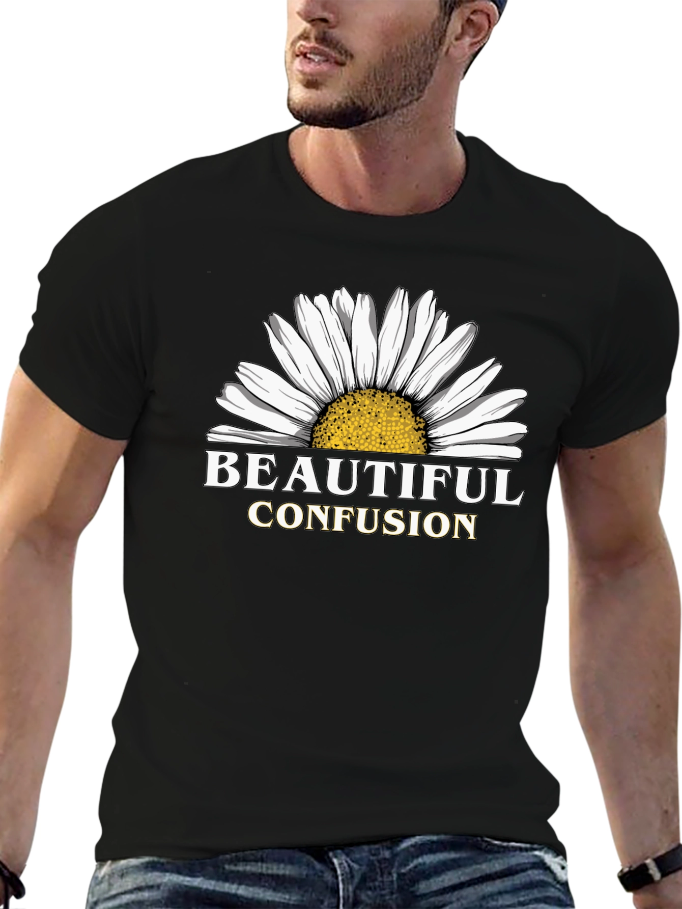 Beautiful Confusion Daisy Graphic T-Shirt