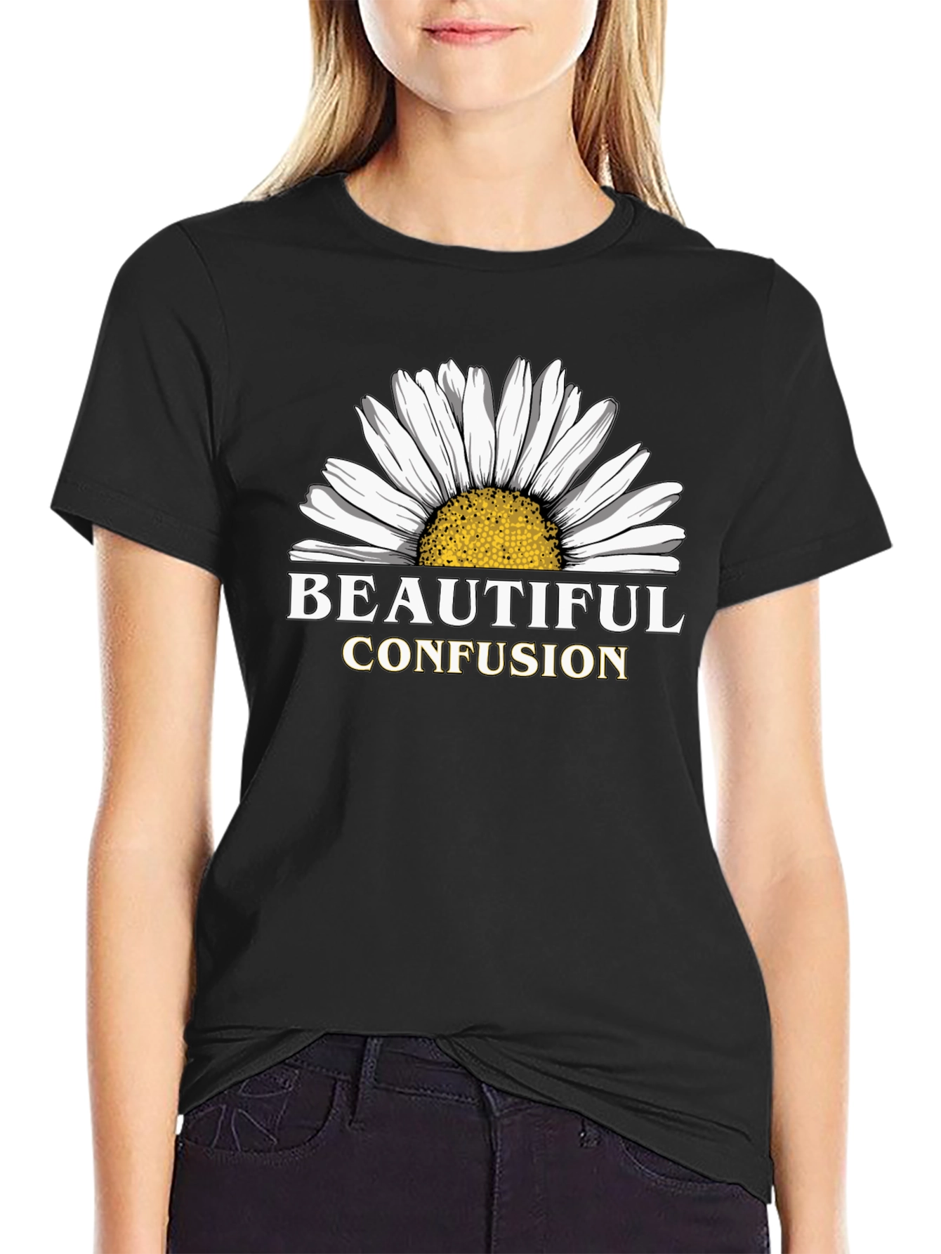 Beautiful Confusion Daisy Graphic T-Shirt