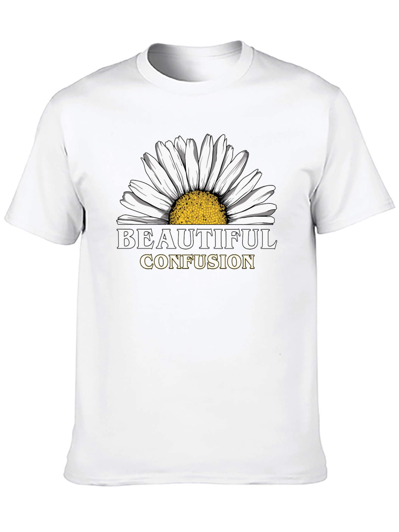 Beautiful Confusion Daisy Graphic T-Shirt