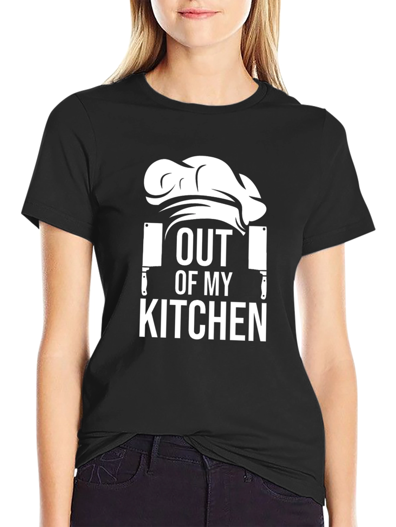 Out of My Kitchen Chef Graphic T-Shirt