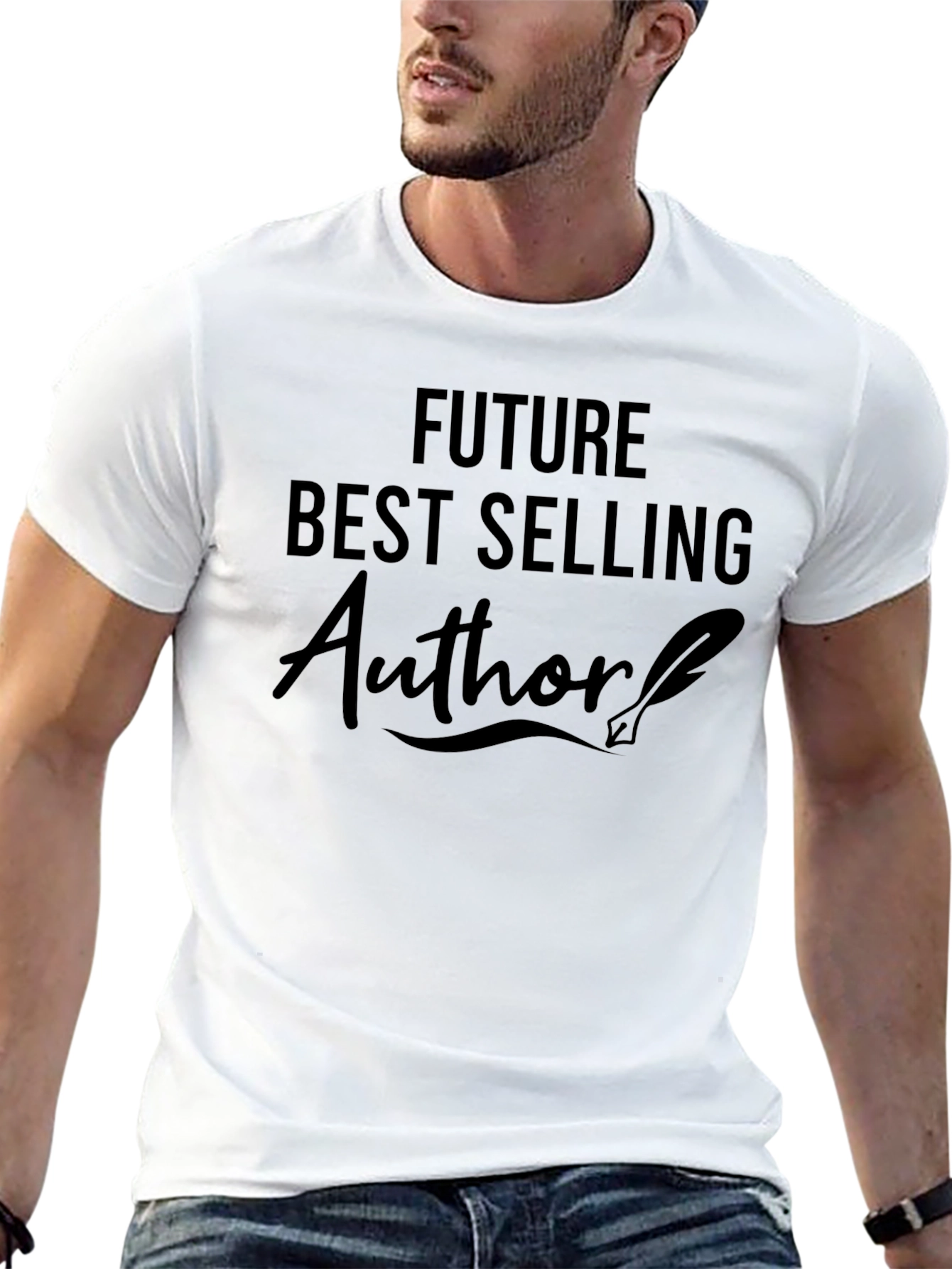 Future Best Selling Author T-Shirt - Black